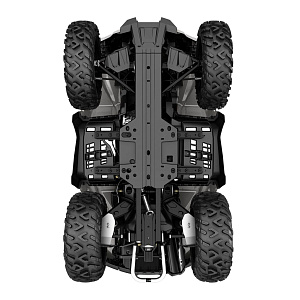 Алюминиевая защита задних торсионов Can Am G2 17-18 715003741