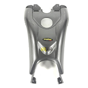 Пластик бензобака серый карбон Maier Yamaha Raptor 700 06-11 19003-30