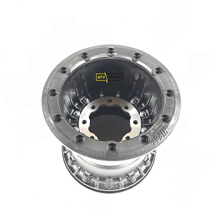 Диск карбоновый задний 9" 4x115 с двойным бедлоком 0990-YHR-DBL-BK