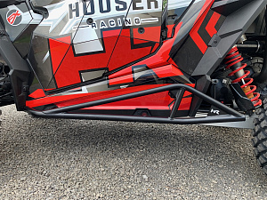 Пороги боковые Houser для RZR 1000XP черные 073001-R2-56
