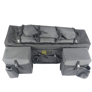 Кофр мягкий Quadboss ZIPPER черный 156616, QB20B-B