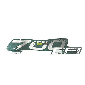 Наклейка "700 EFI" переднего крыла Arctic Cat 3411-554