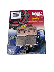 Тормозные колодки EBC Double-H 35 x 40.5 x 8mm FA604/4HH