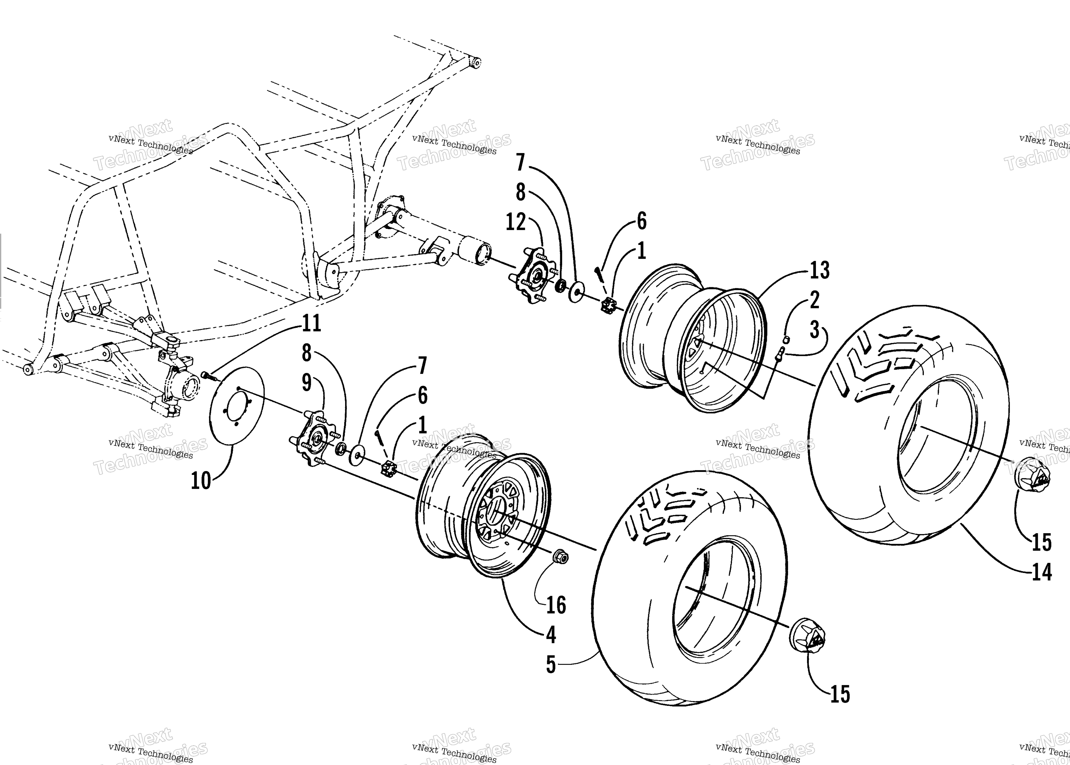 Колесо And Tire Assembly