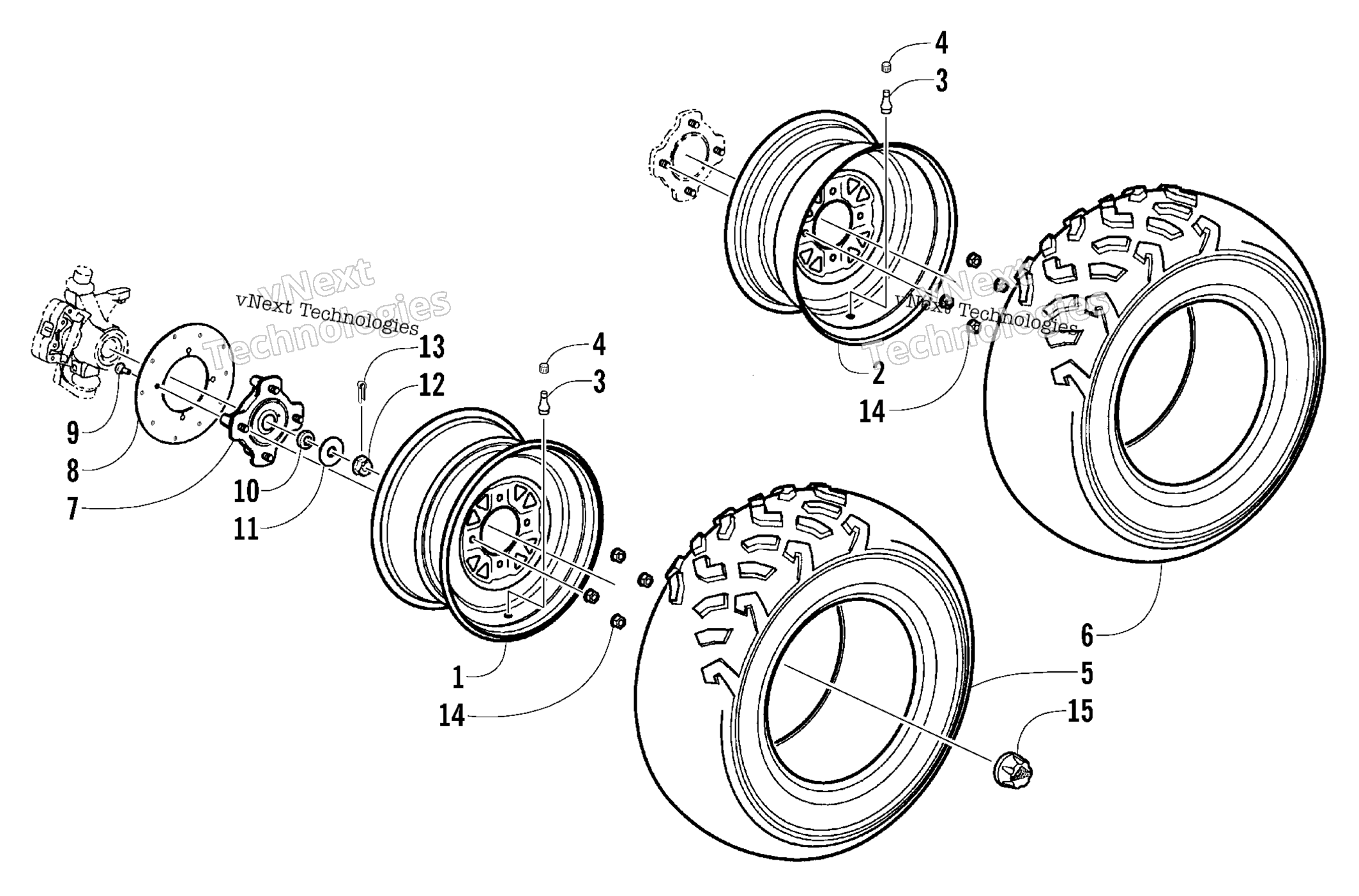 Колесо And Tire Assembly