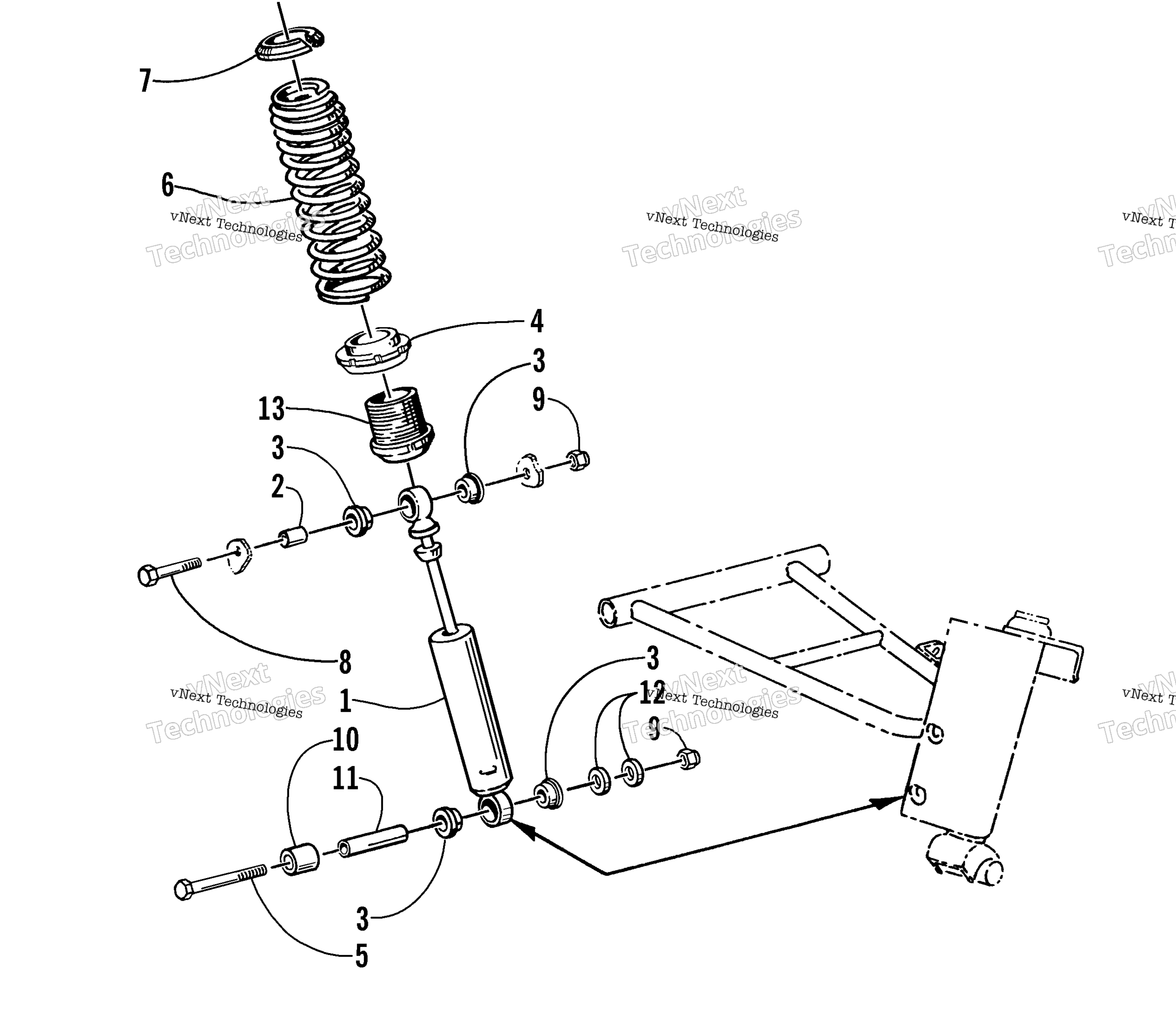 Амортизатор Absorber Assembly