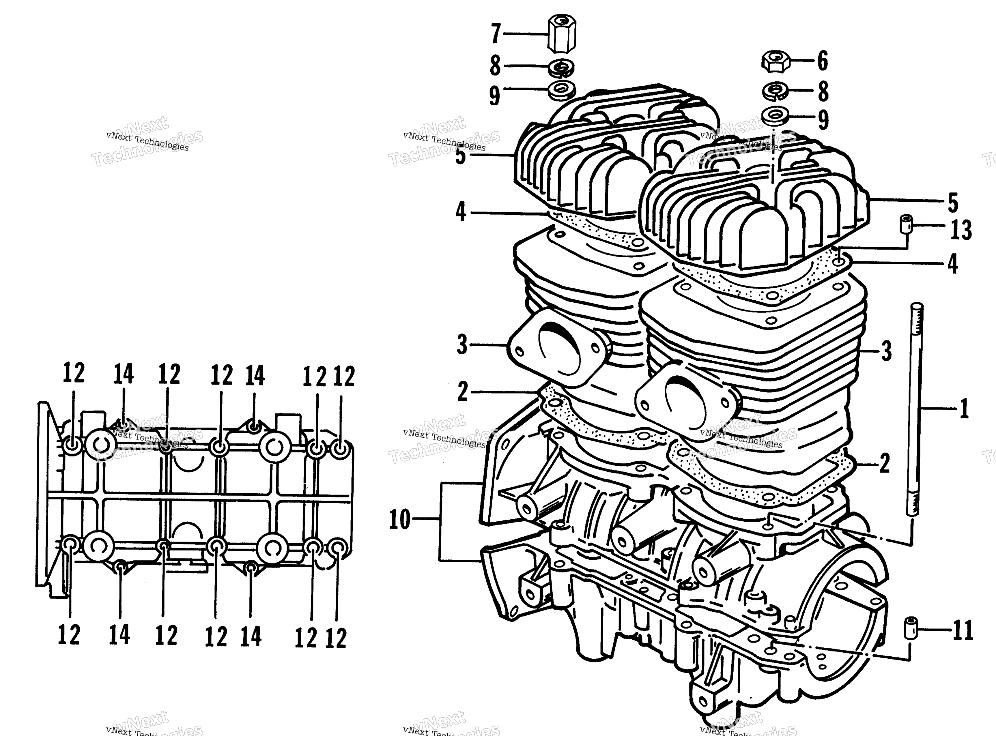 Картер And Cylinder