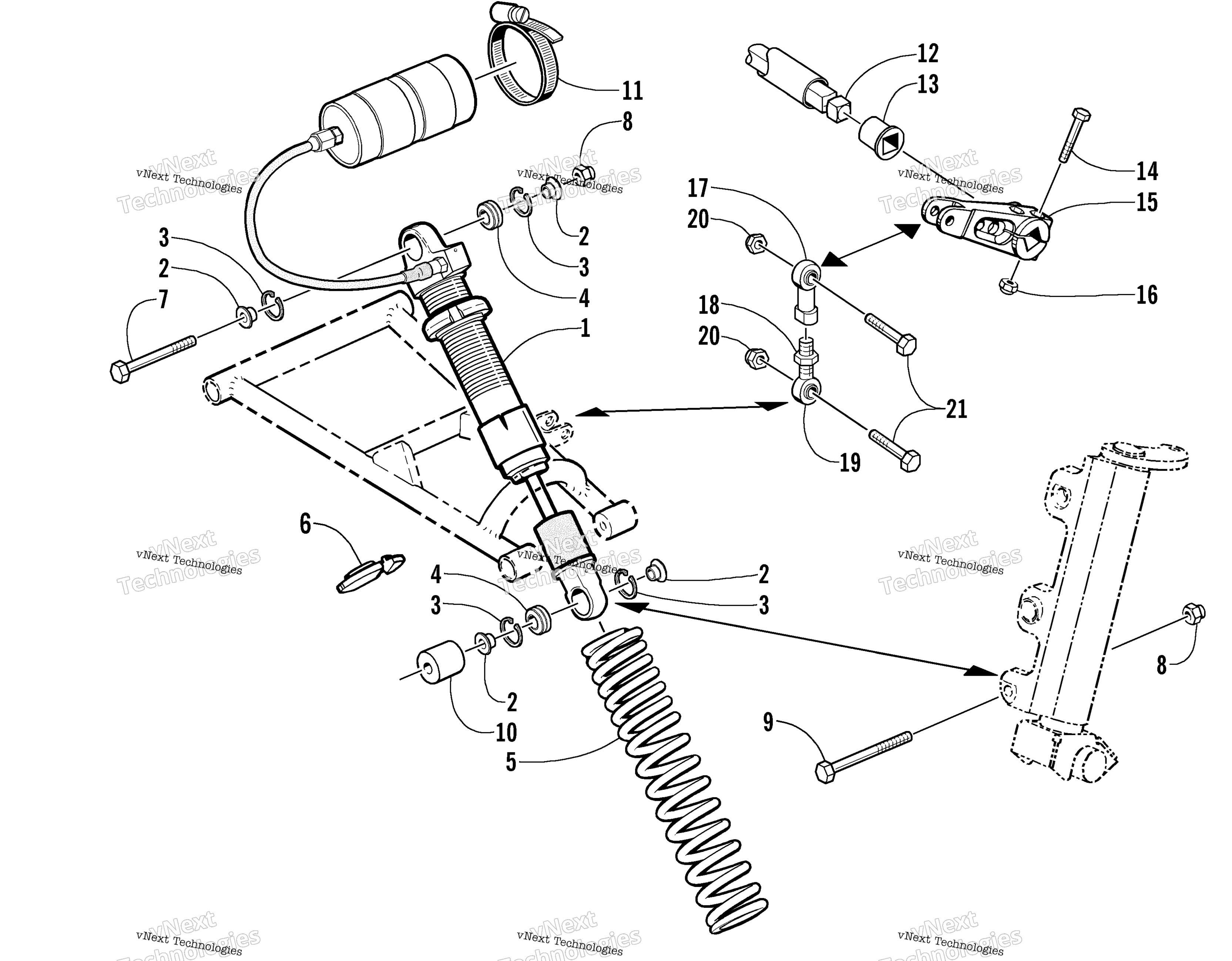 Амортизатор Absorber And Sway Bar Assembly