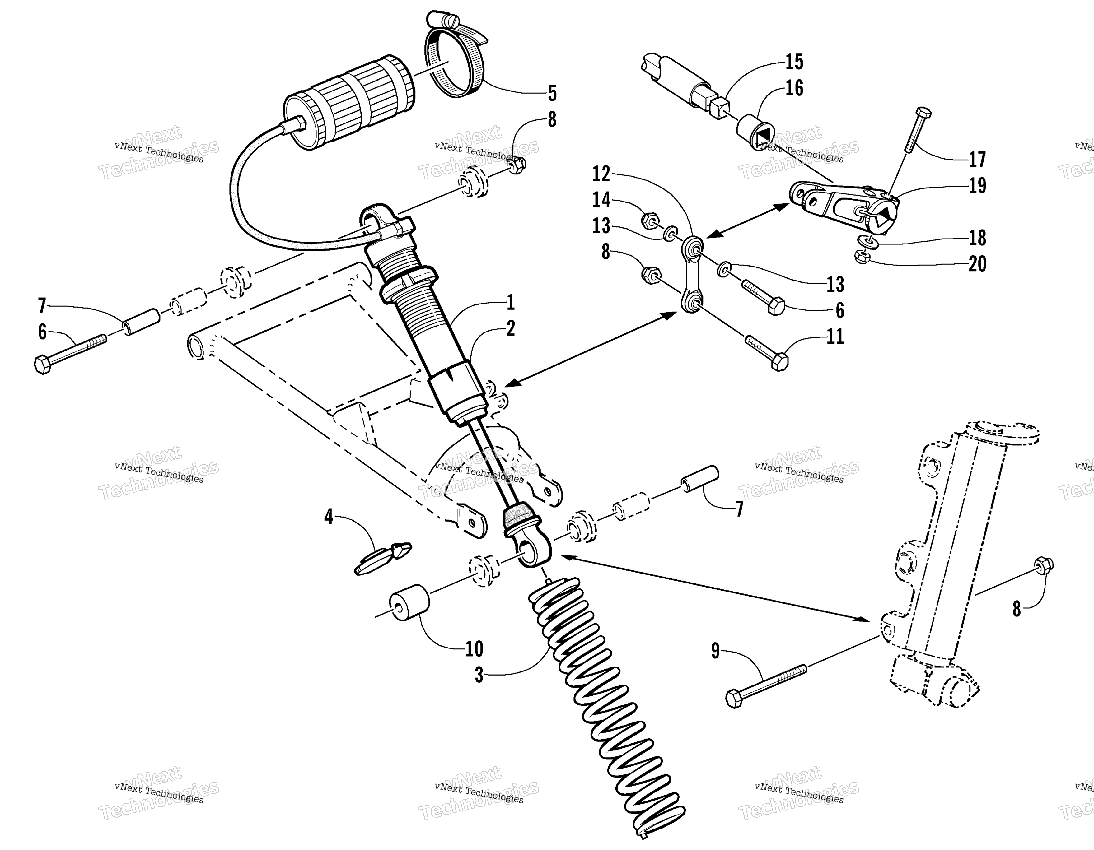 Амортизатор Absorber And Sway Bar Assembly