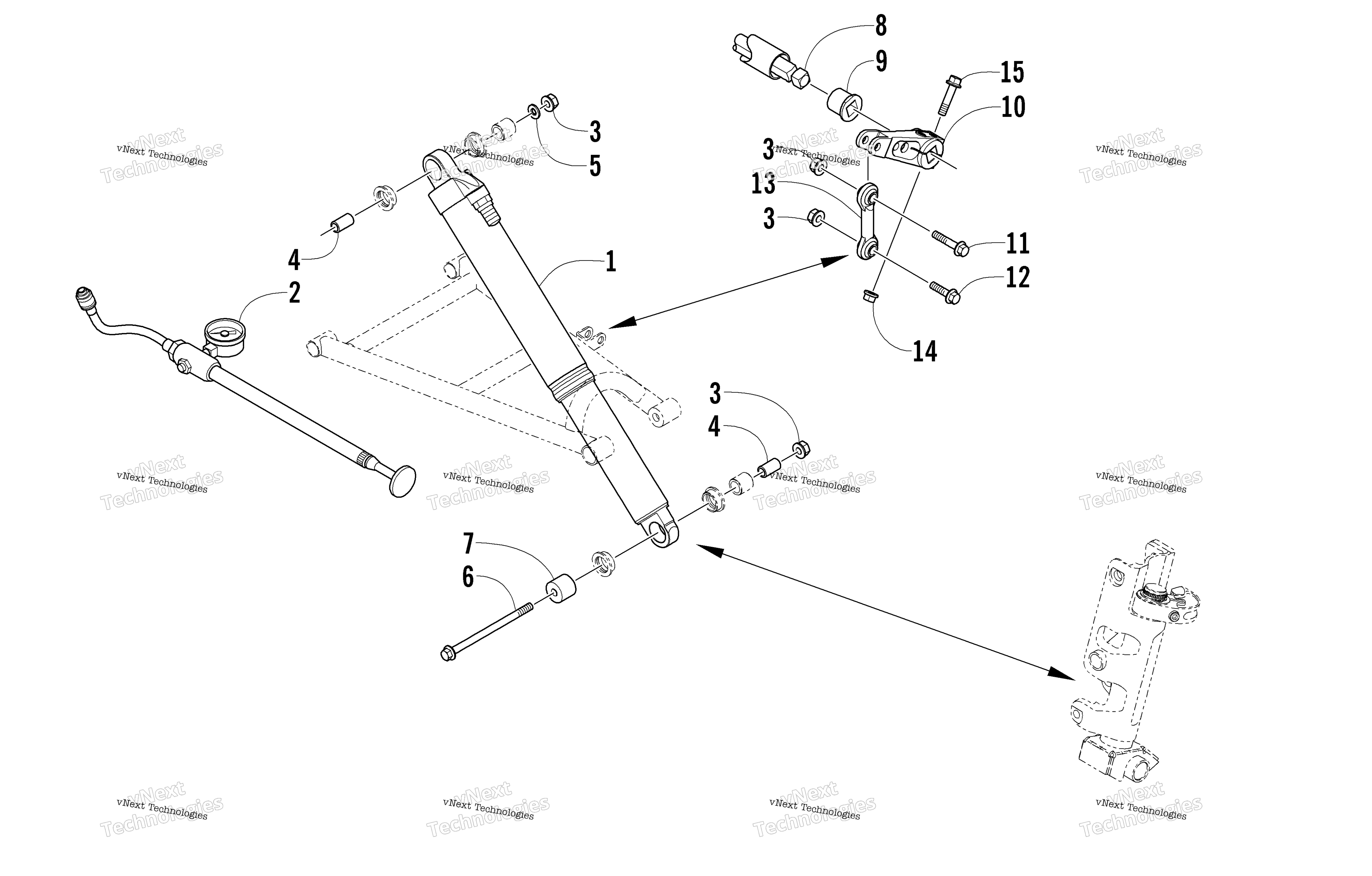 Амортизатор Absorber And Sway Bar Assembly