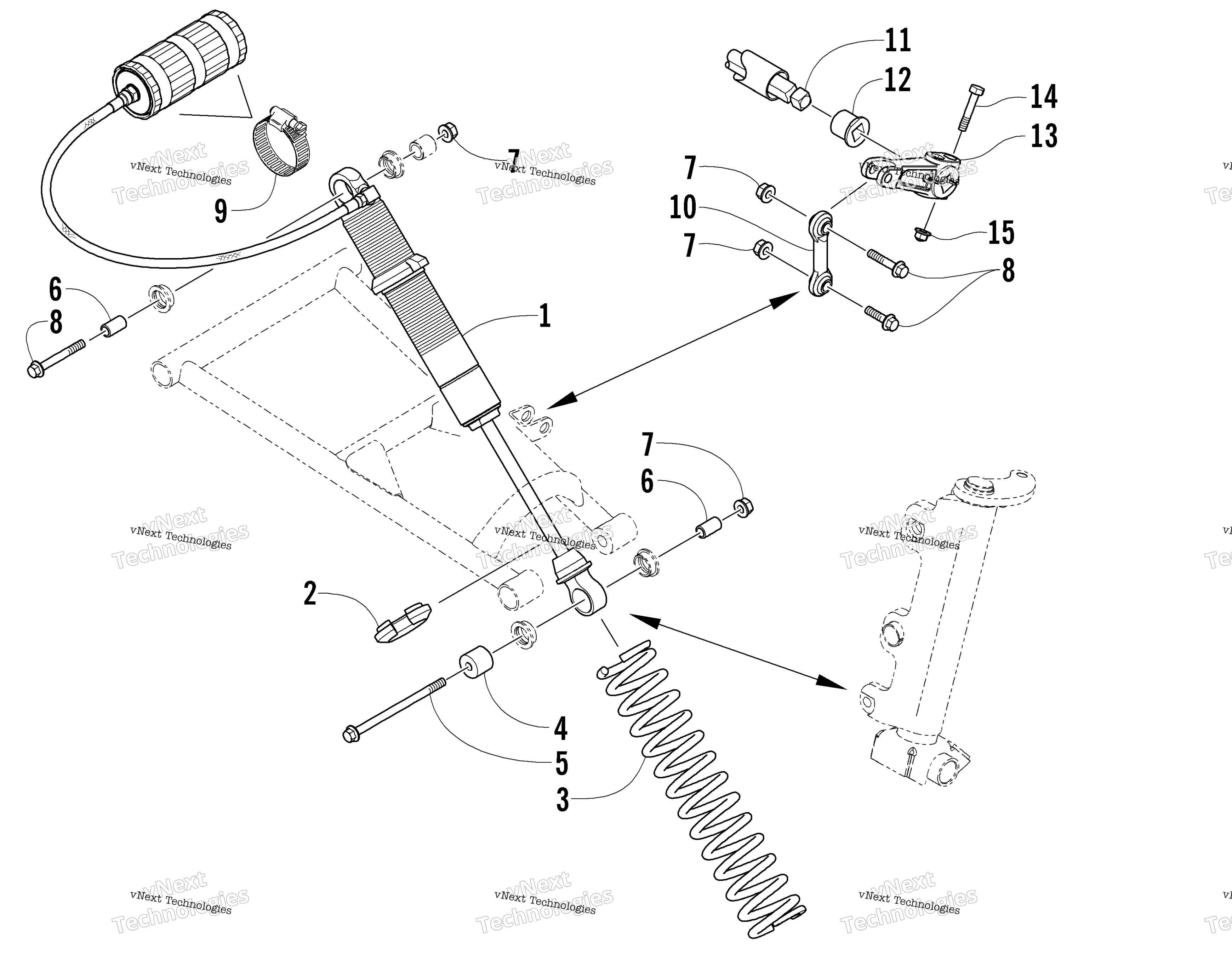 Амортизатор Absorber And Sway Bar Assembly