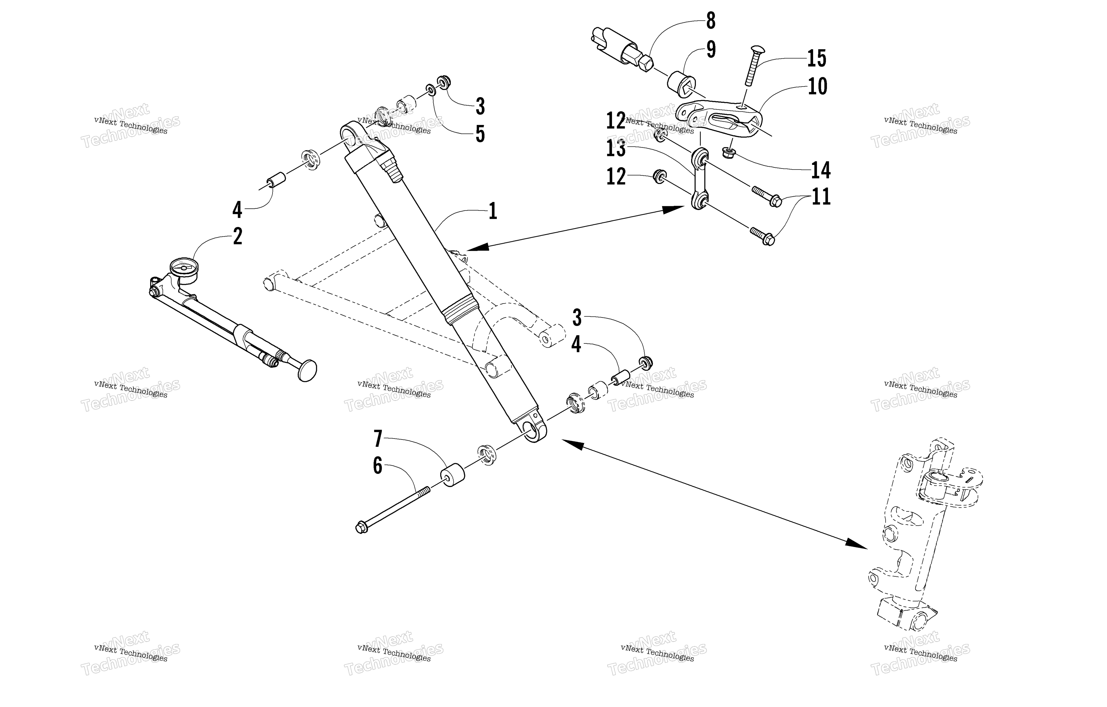 Амортизатор Absorber And Sway Bar Assembly