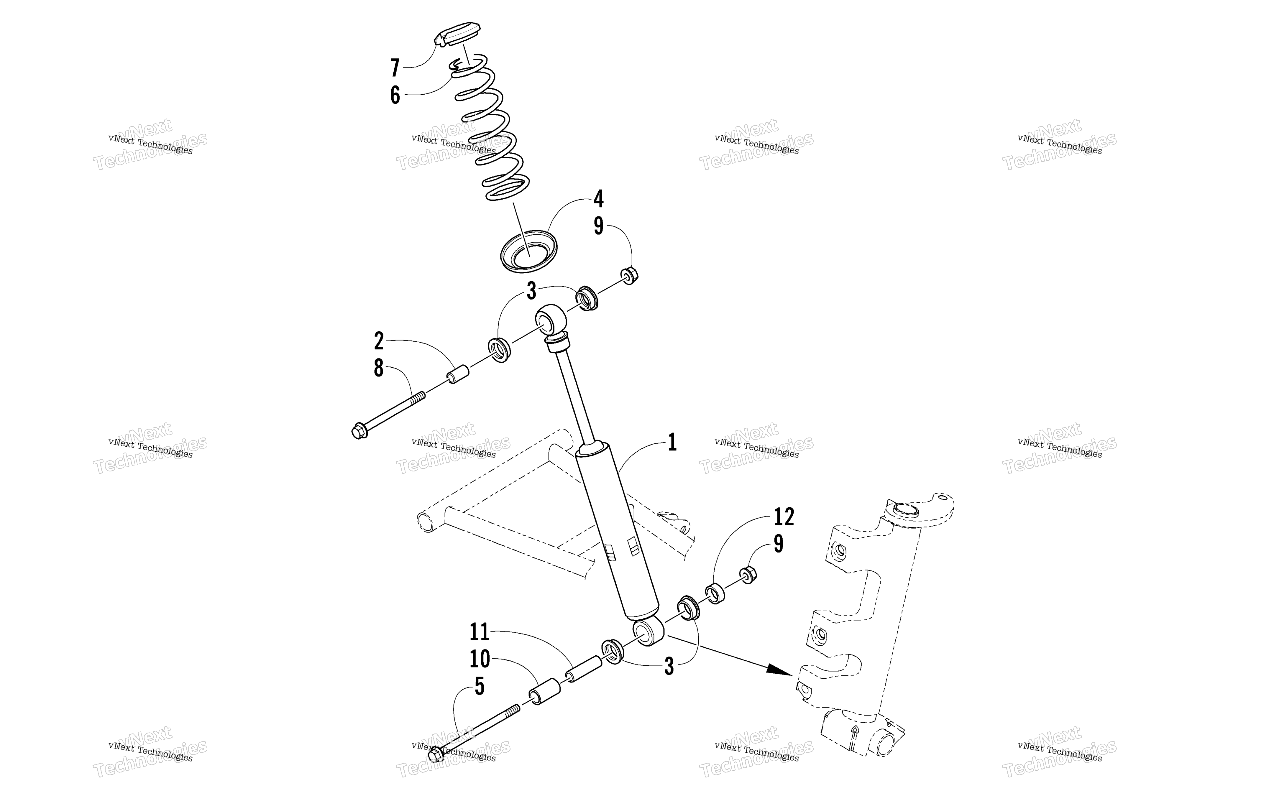 Амортизатор Absorber Assembly