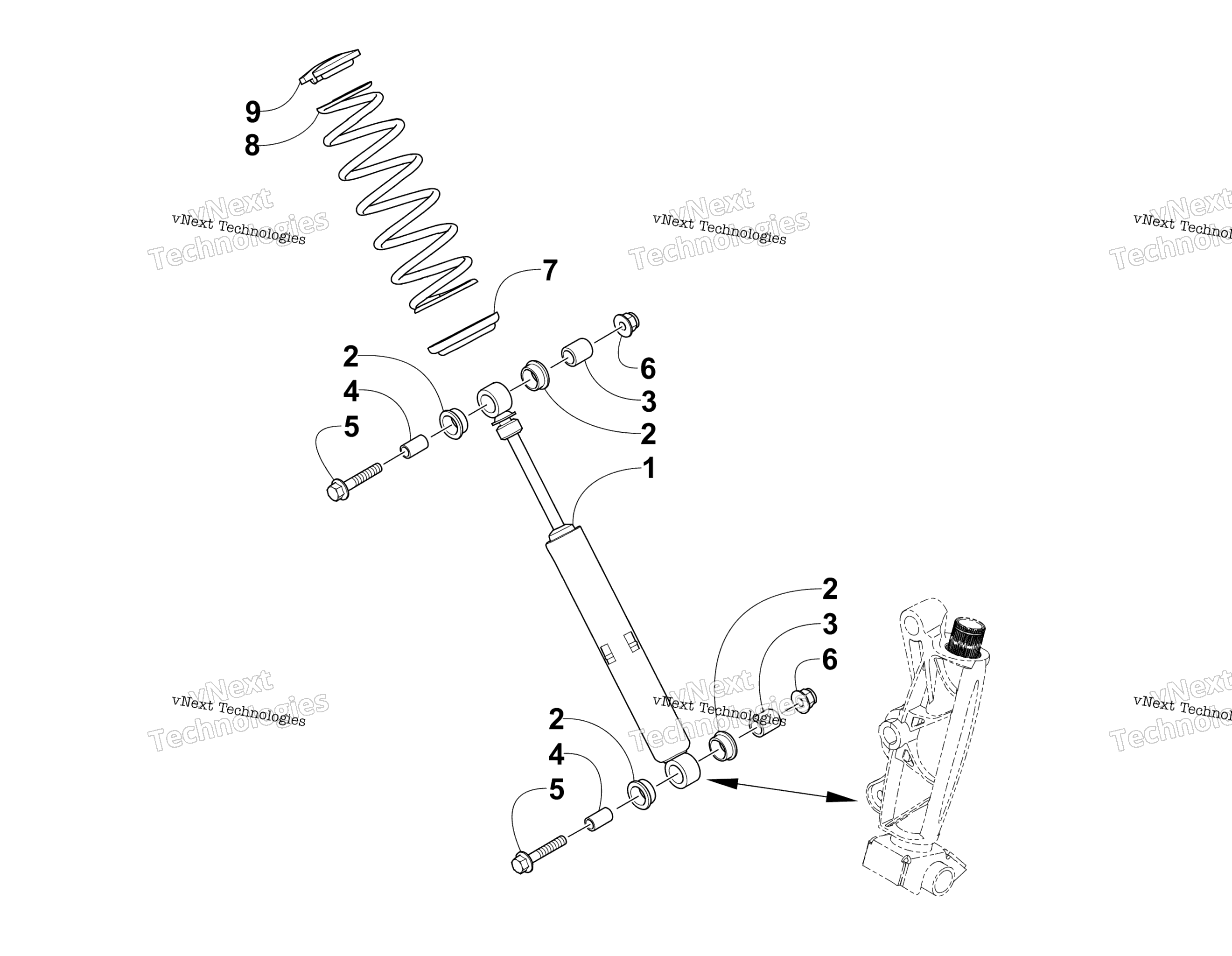 Амортизатор Absorber Assembly
