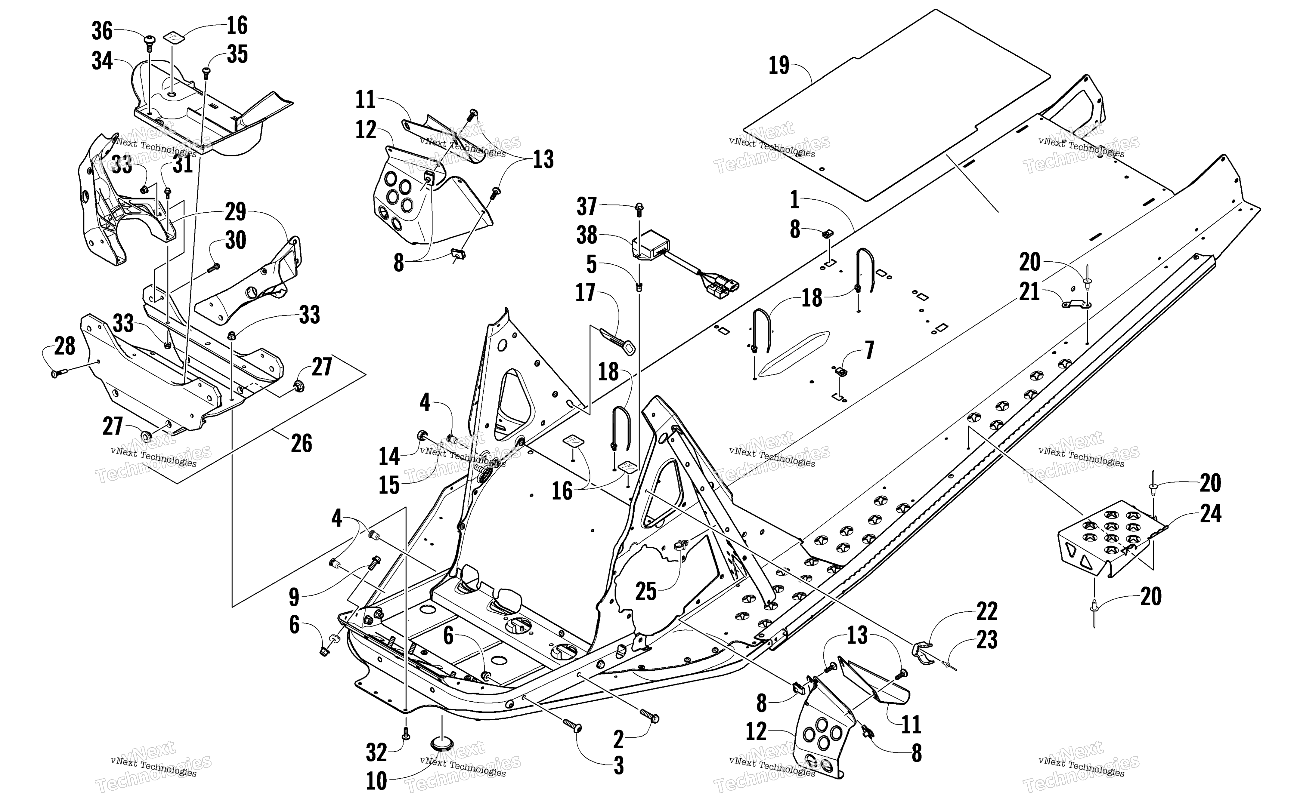 Шасси Assembly
