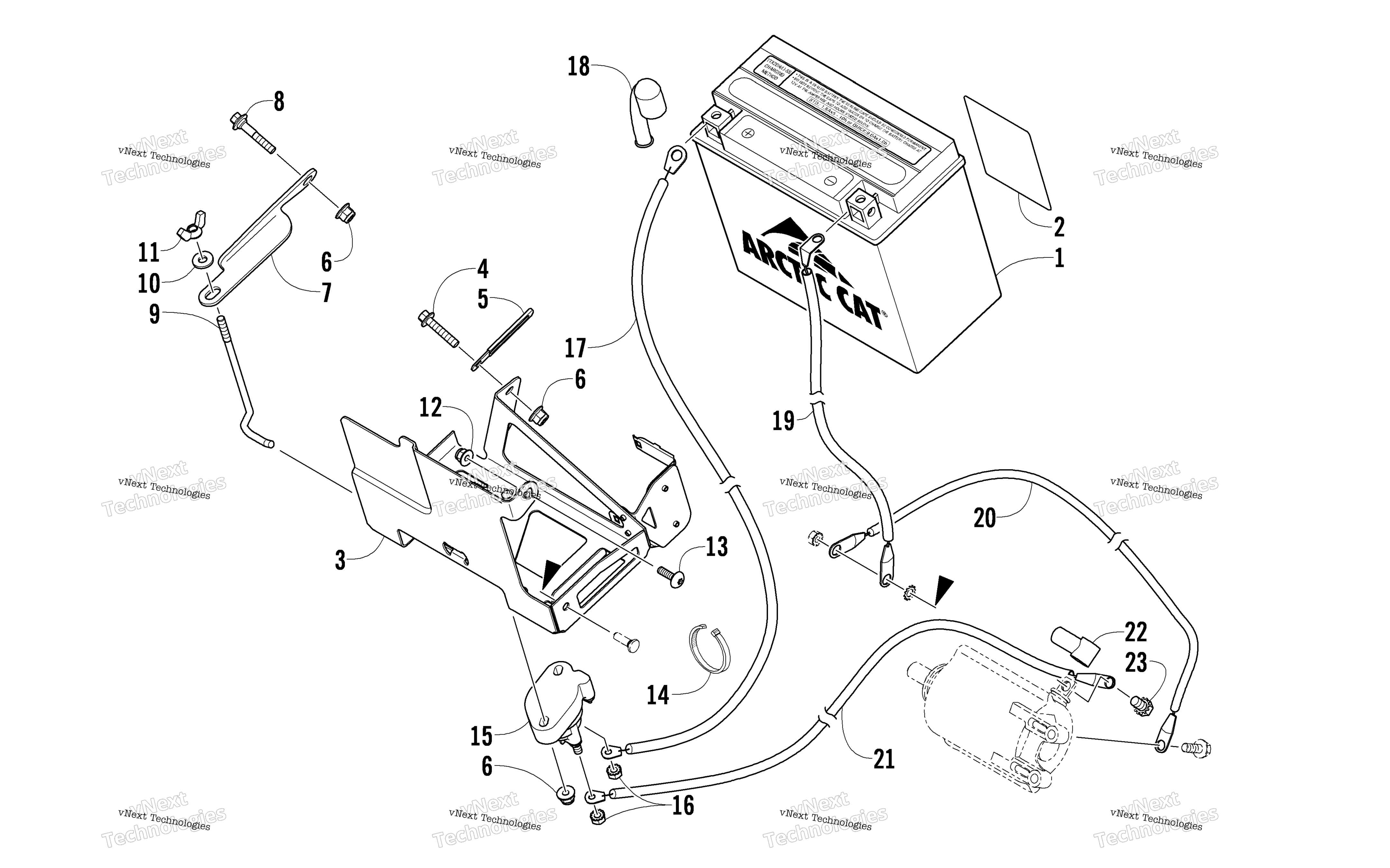 Аккумулятор And Tray Assembly