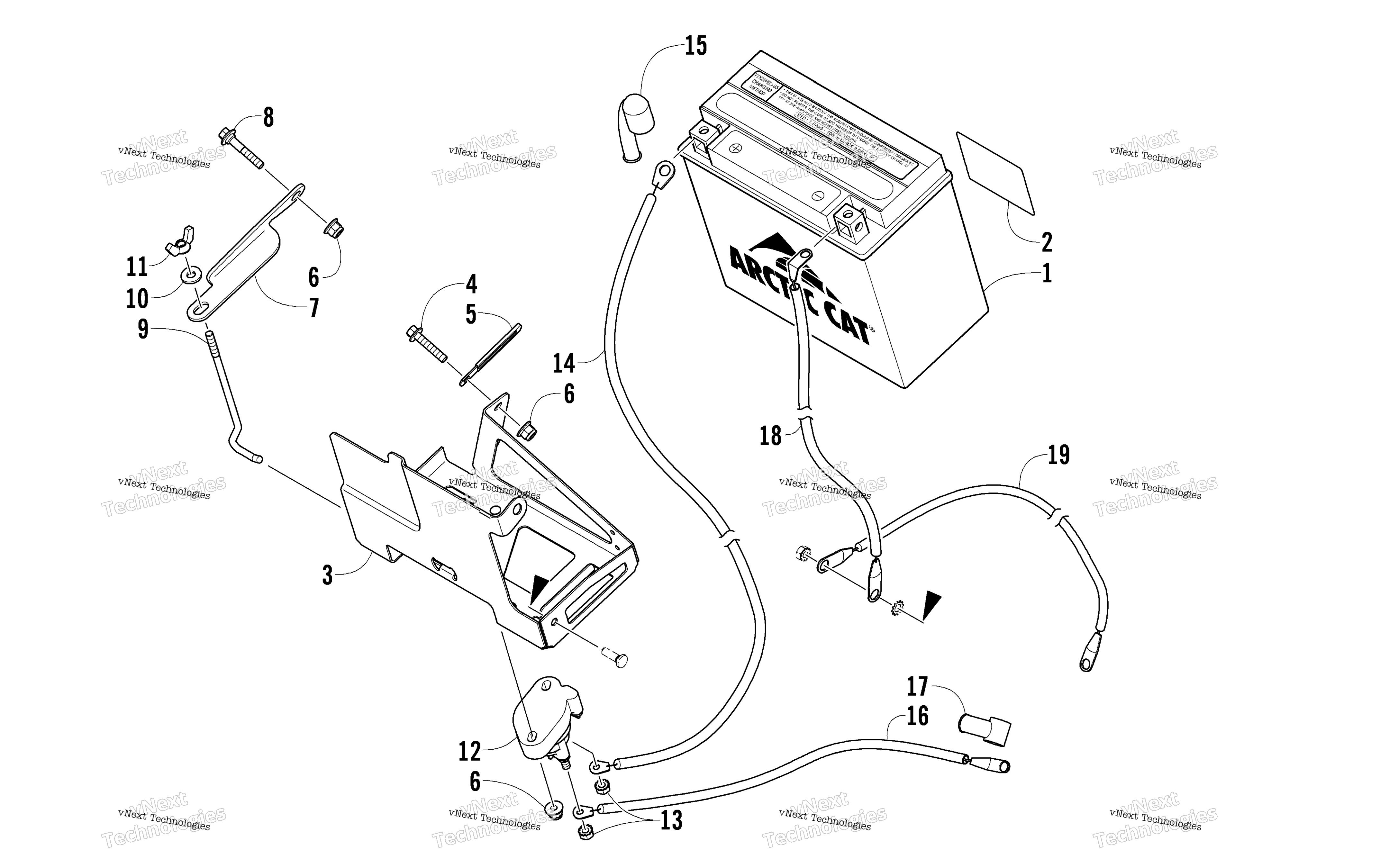 Аккумулятор And Tray Assembly