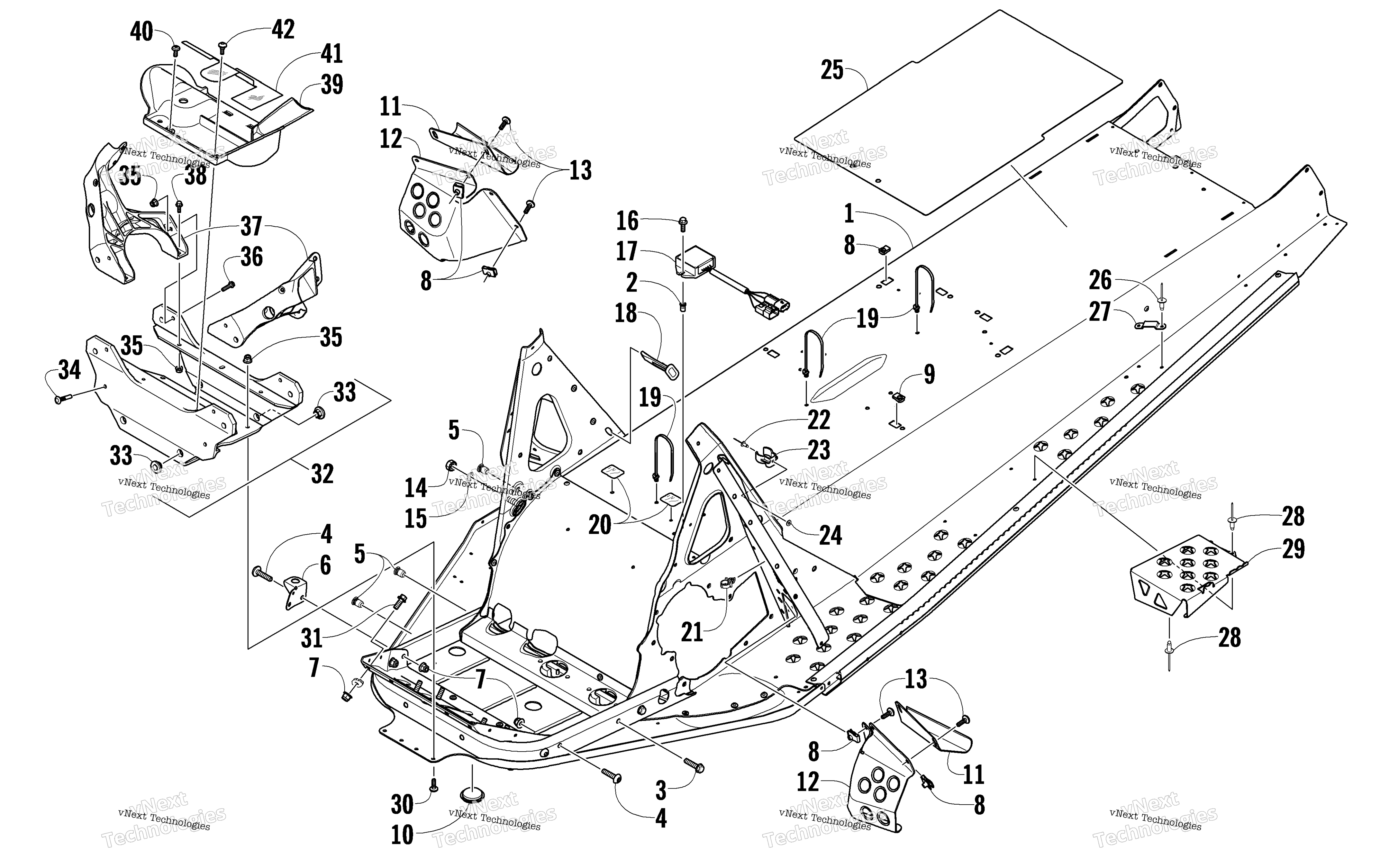 Шасси Assembly