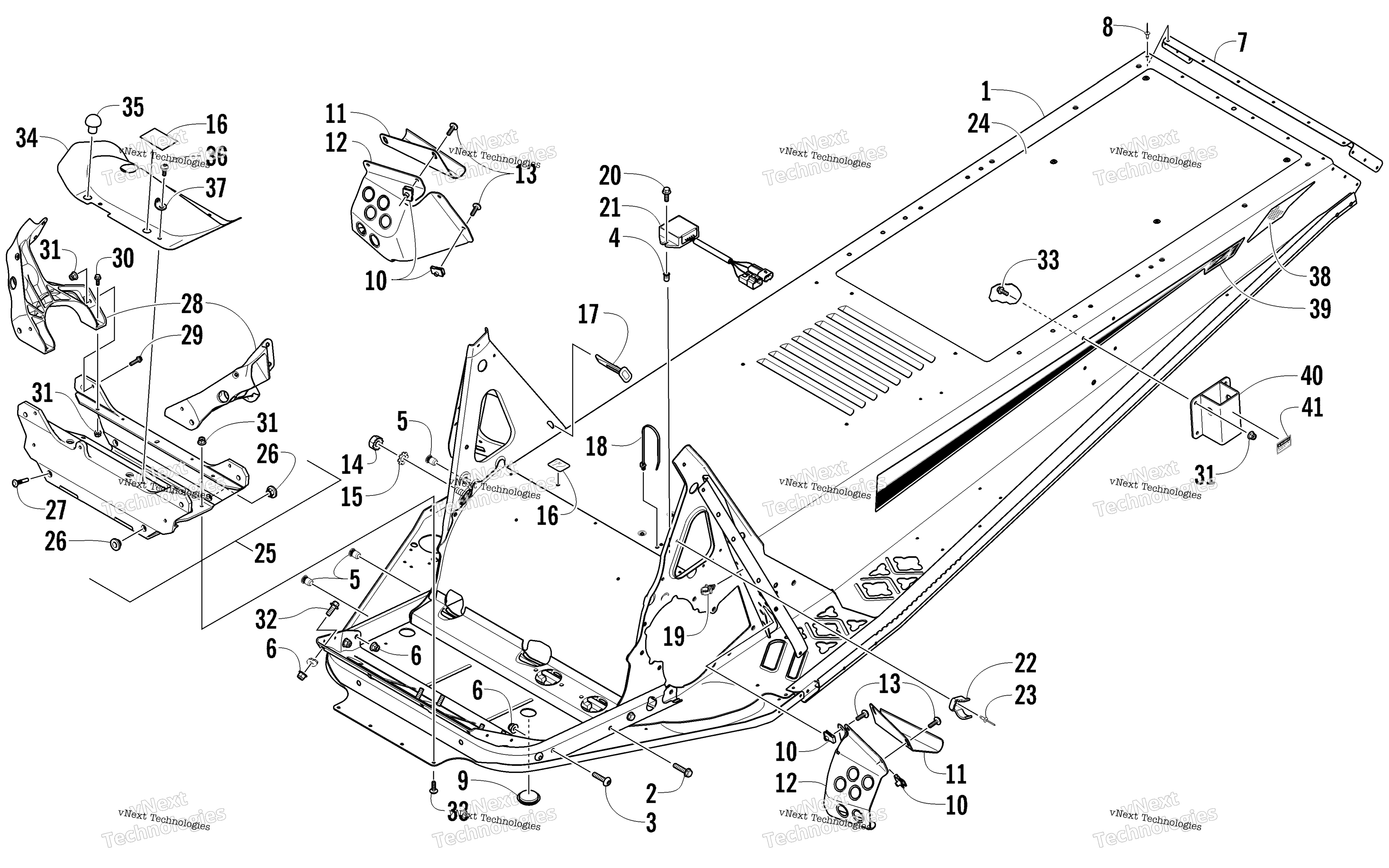 Шасси Assembly
