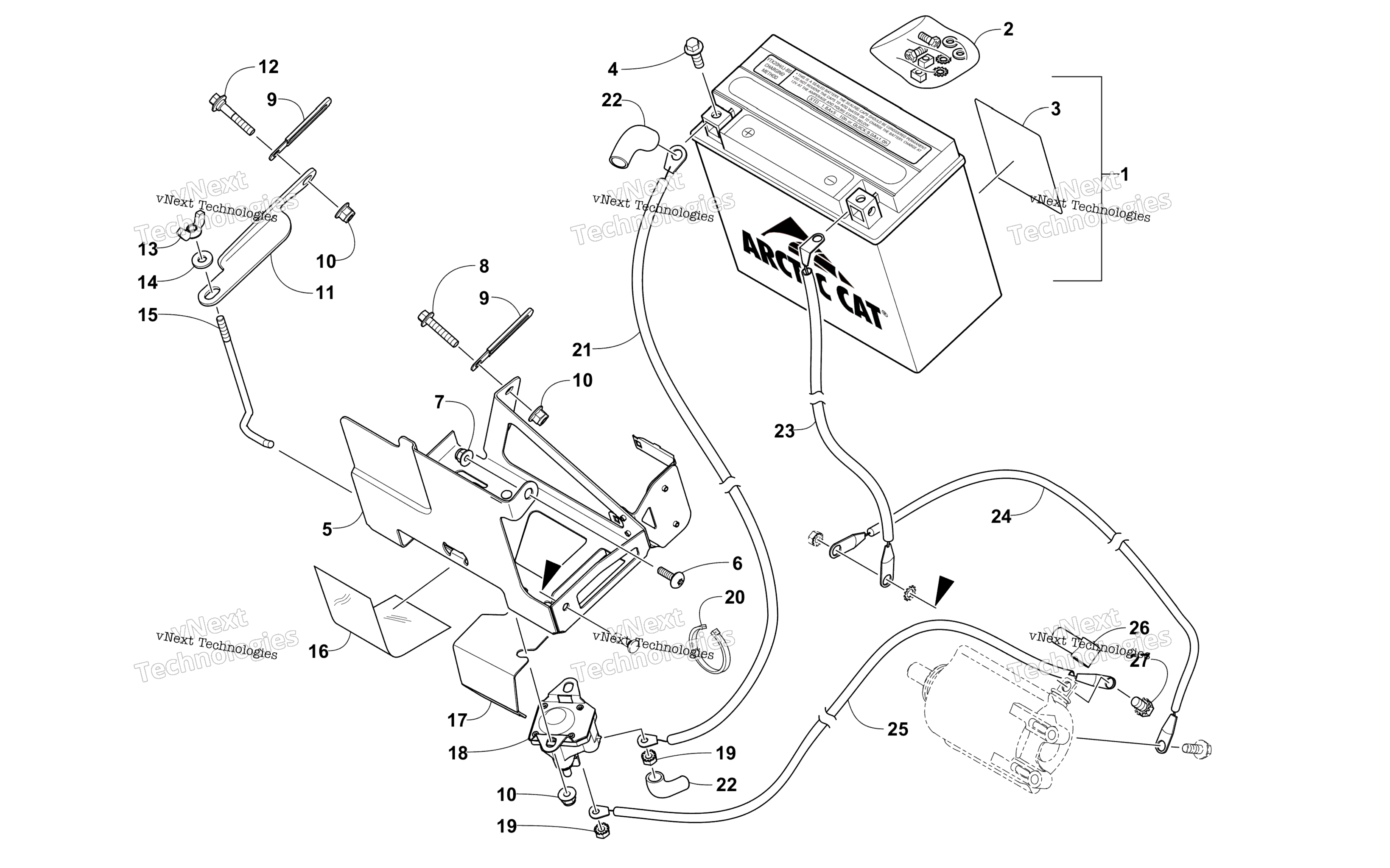 Аккумулятор And Tray Assembly