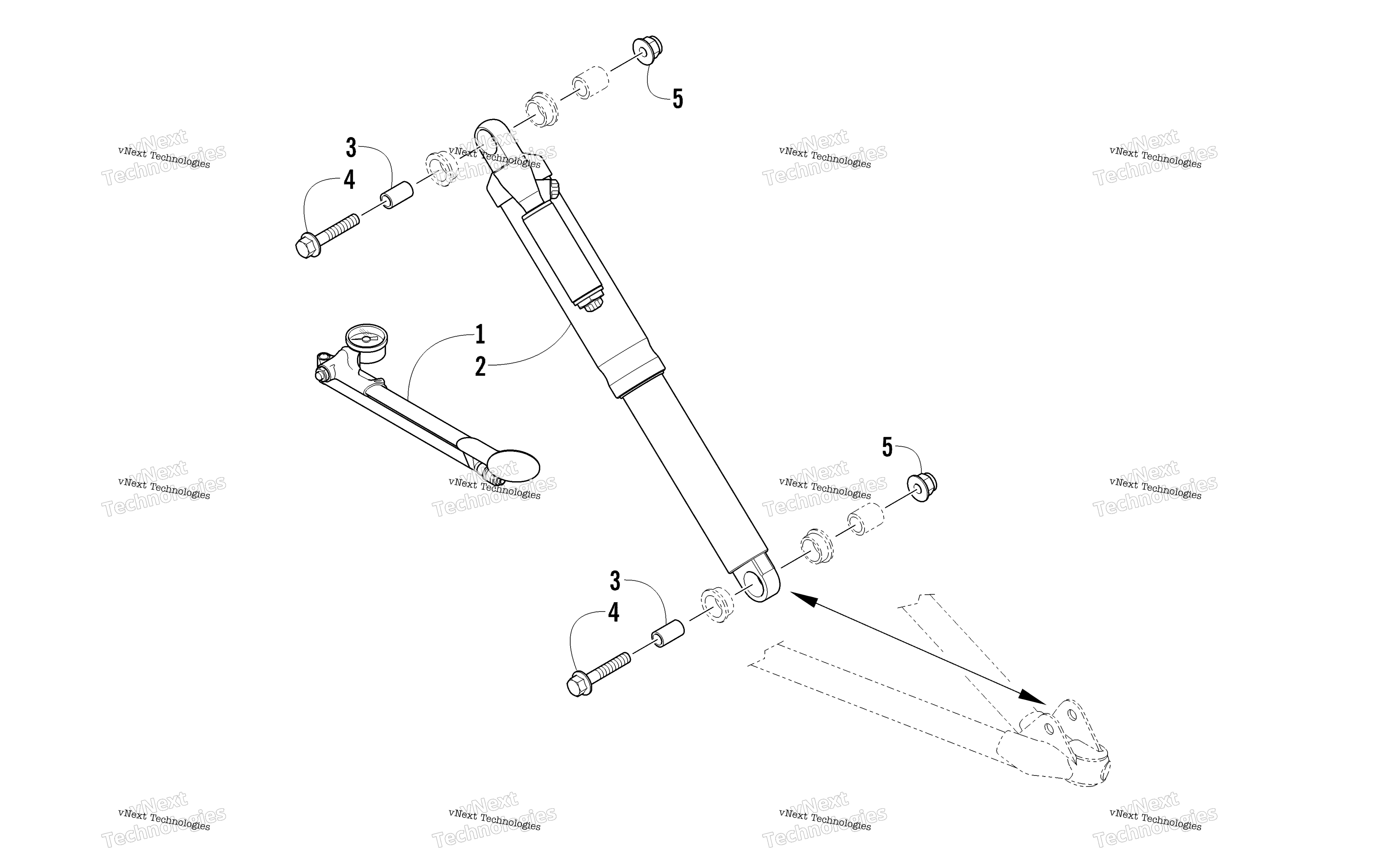 Амортизатор Absorber Assembly