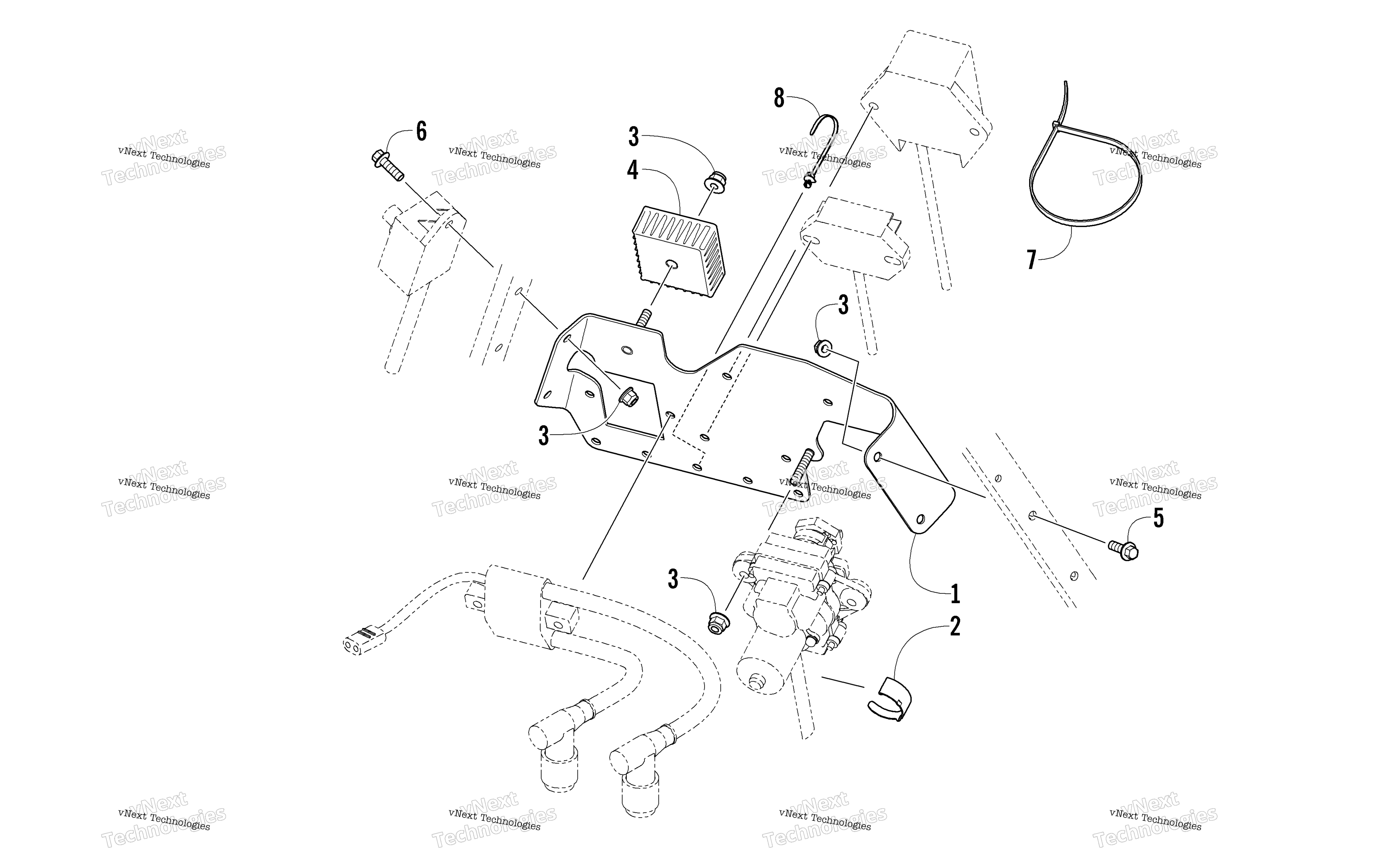 Электрооборудование Panel Assembly
