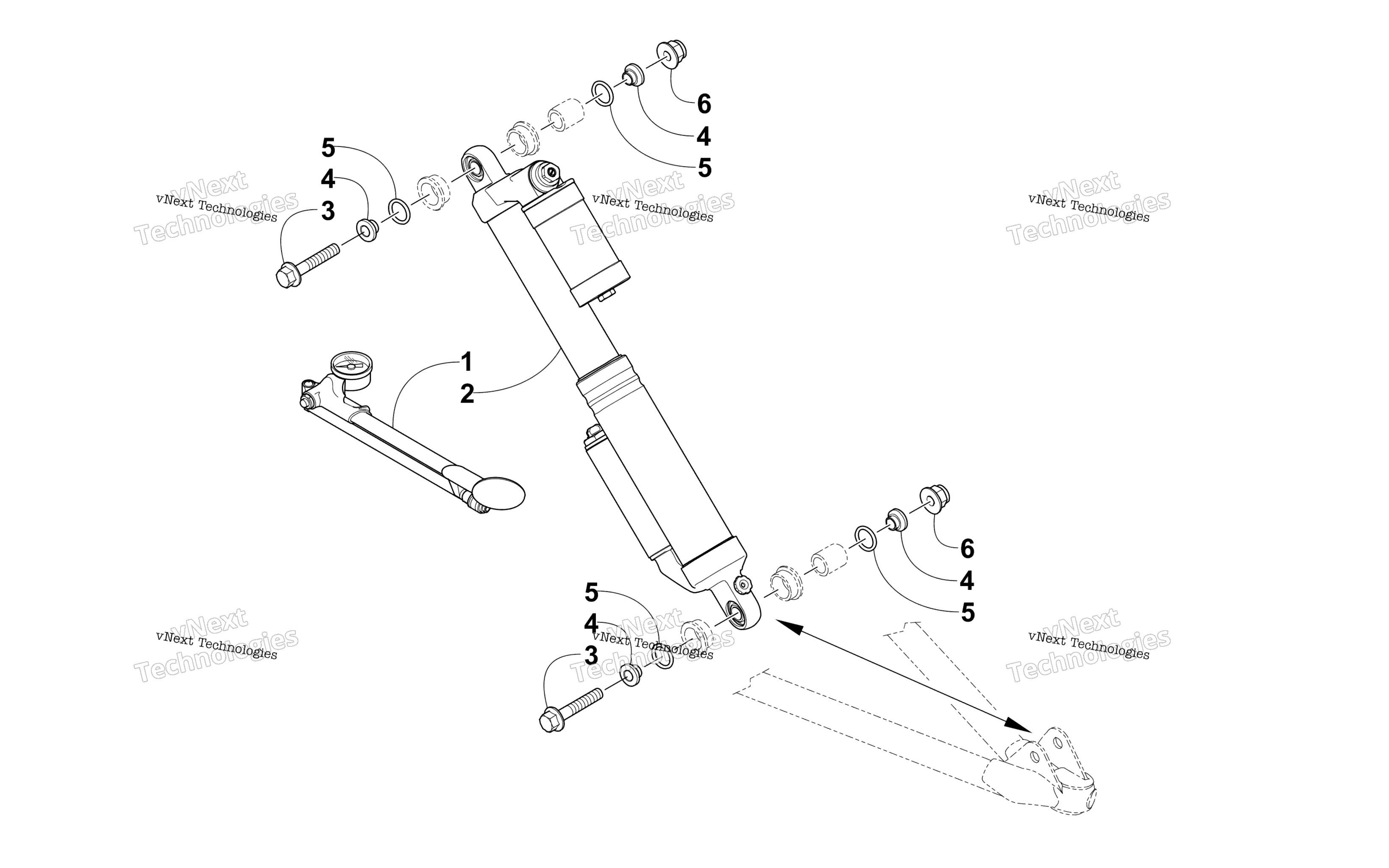 Амортизатор Absorber Assembly