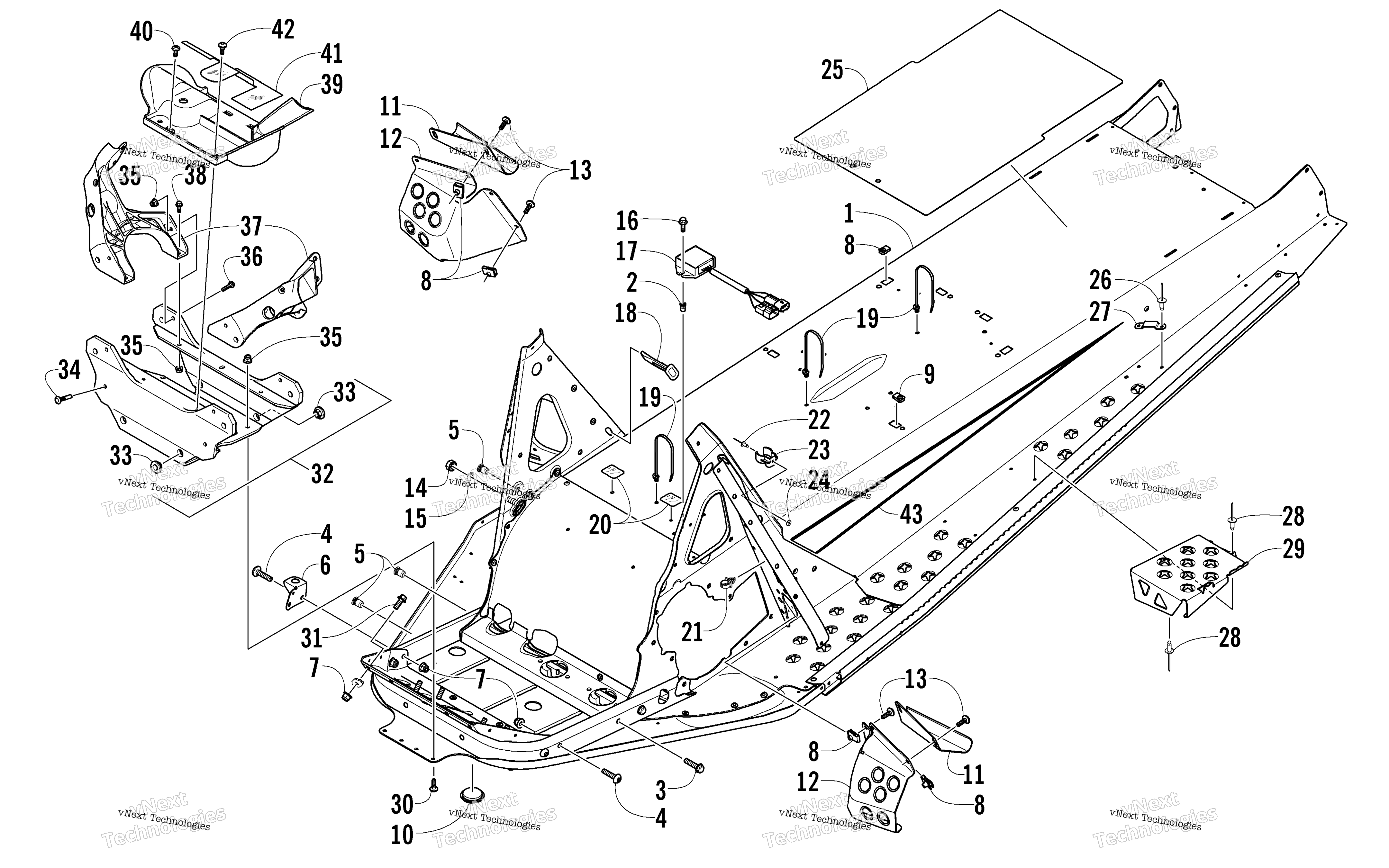 Шасси Assembly