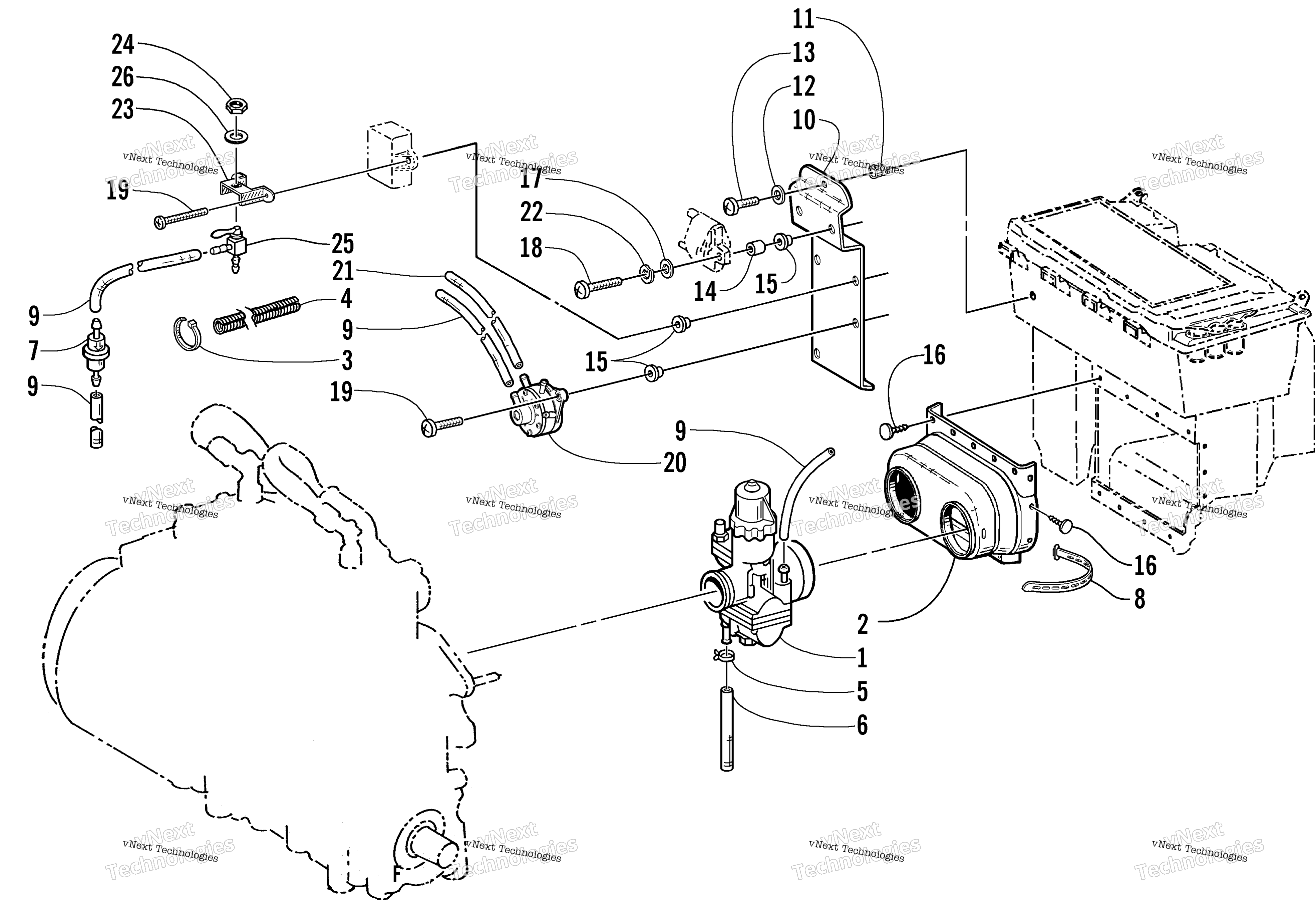 Карбюратор And Fuel Pump Assembly