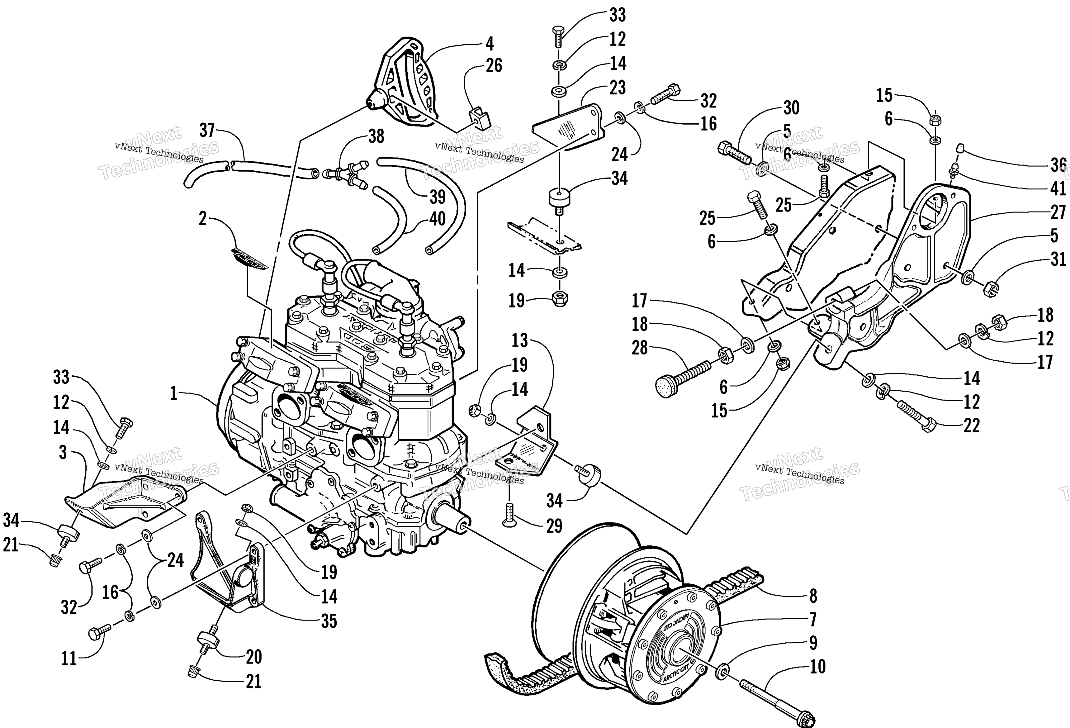 Двигатель And Related Parts