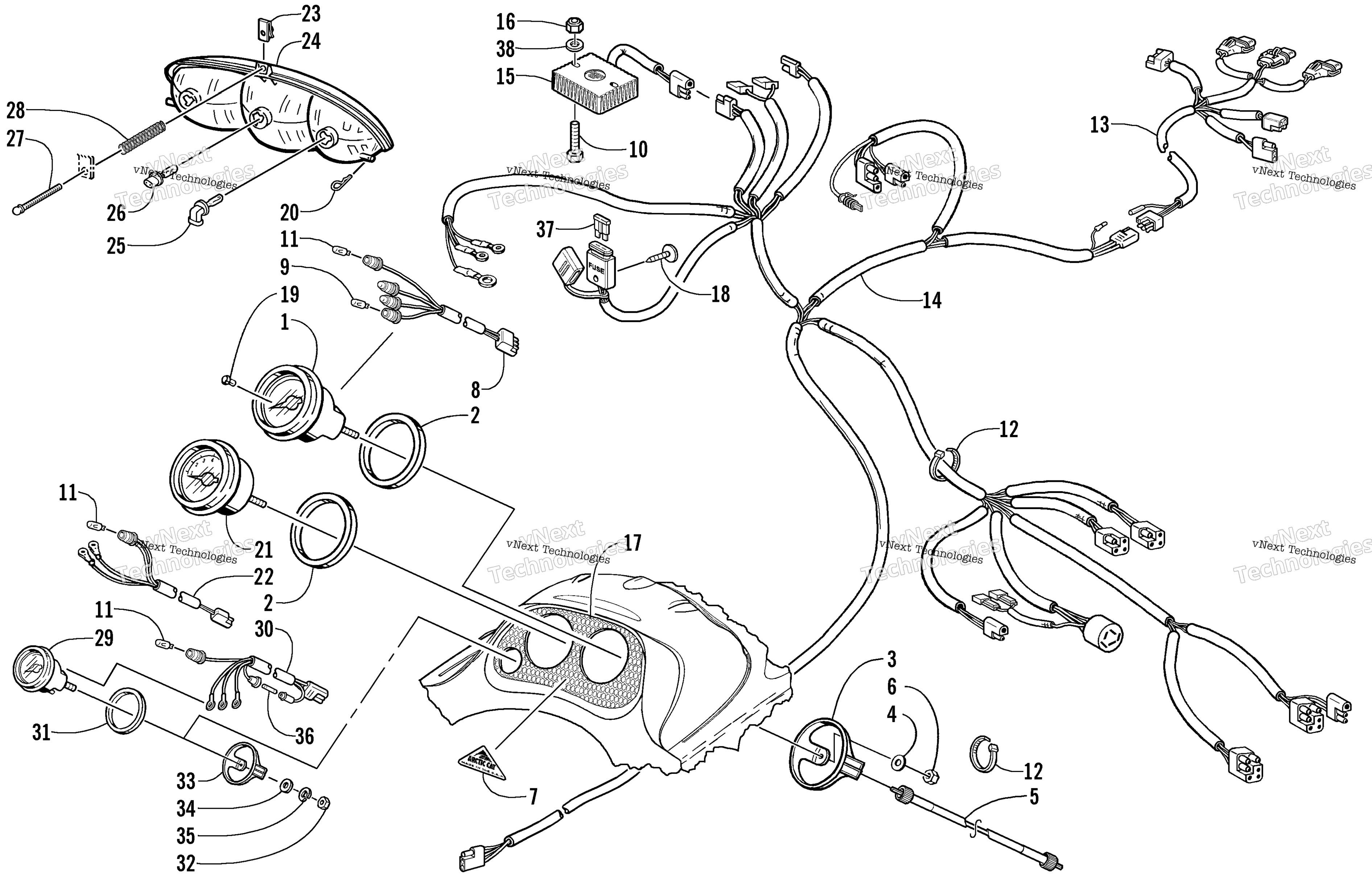 Instruments и Wiring Assemblies