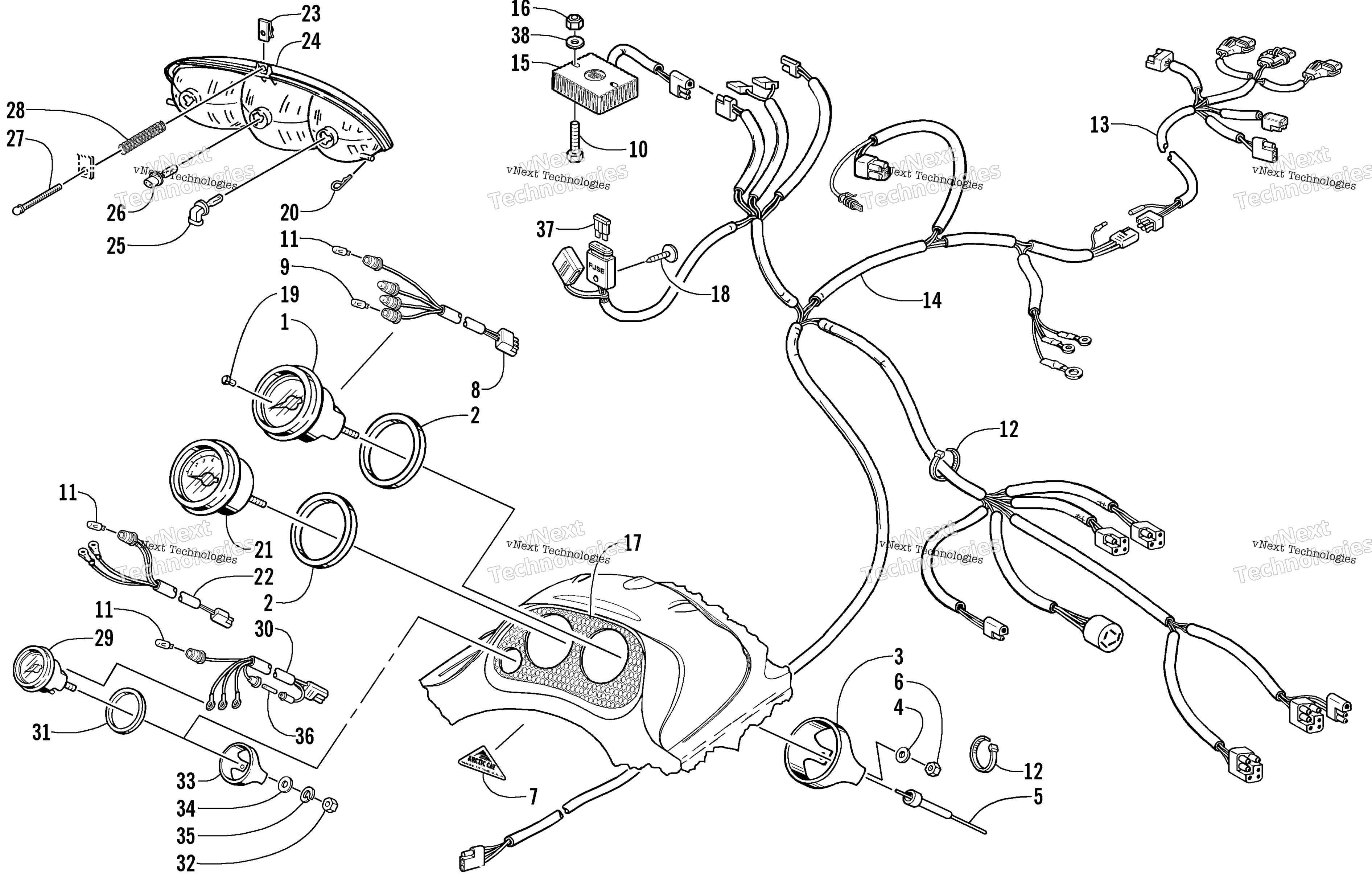 Instruments и Wiring Assemblies