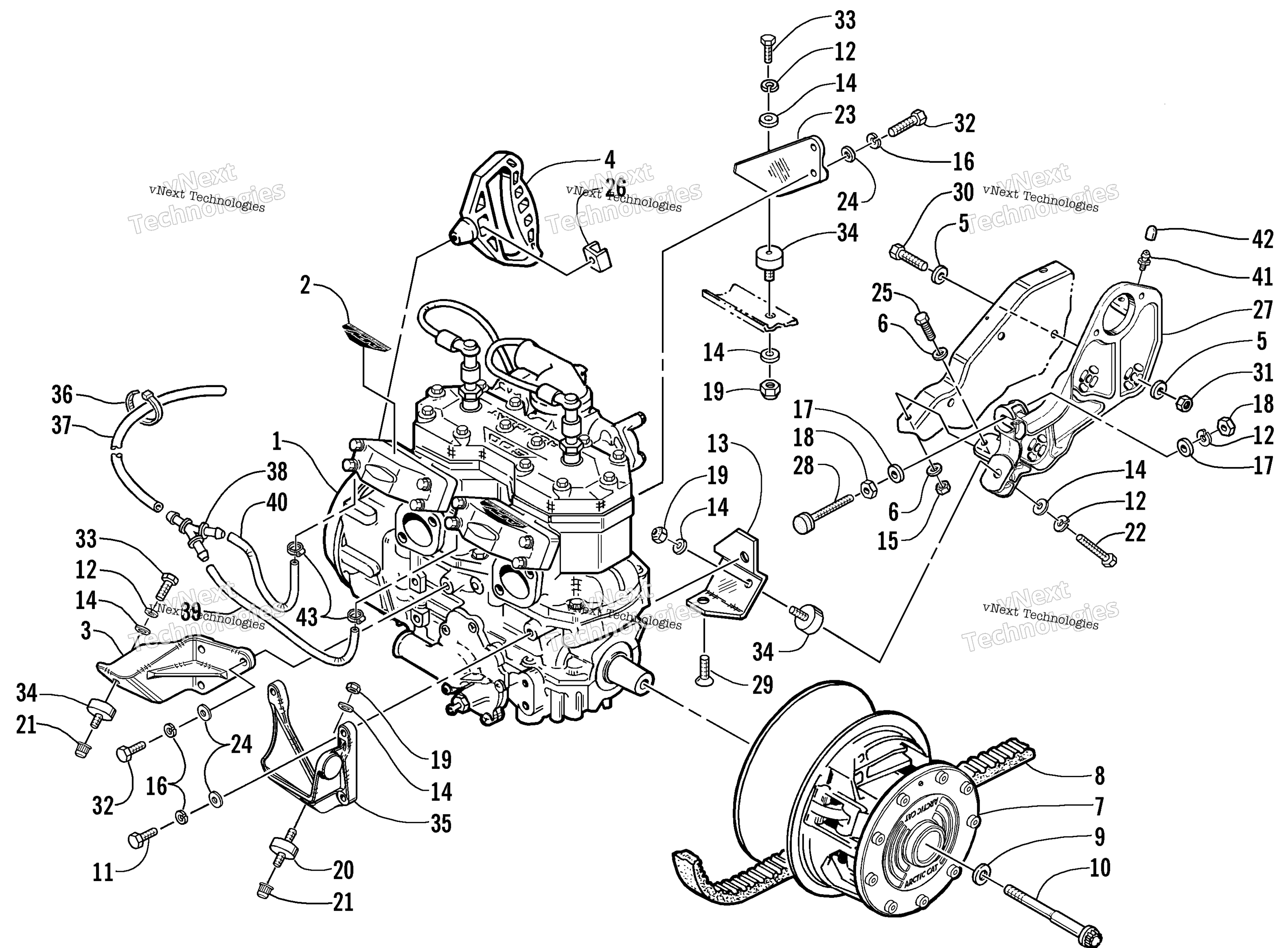 Двигатель And Related Parts