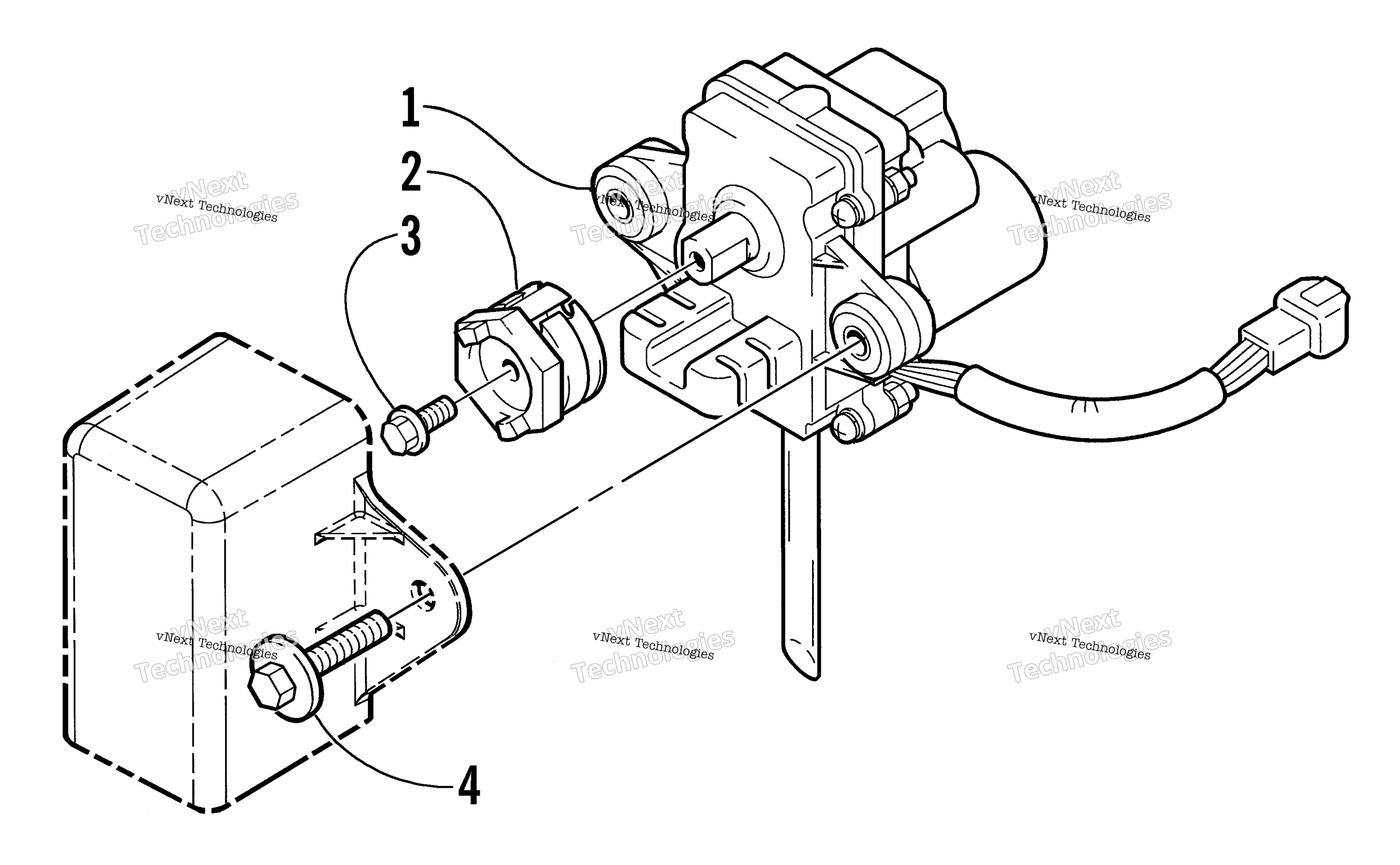 Servomotor узел