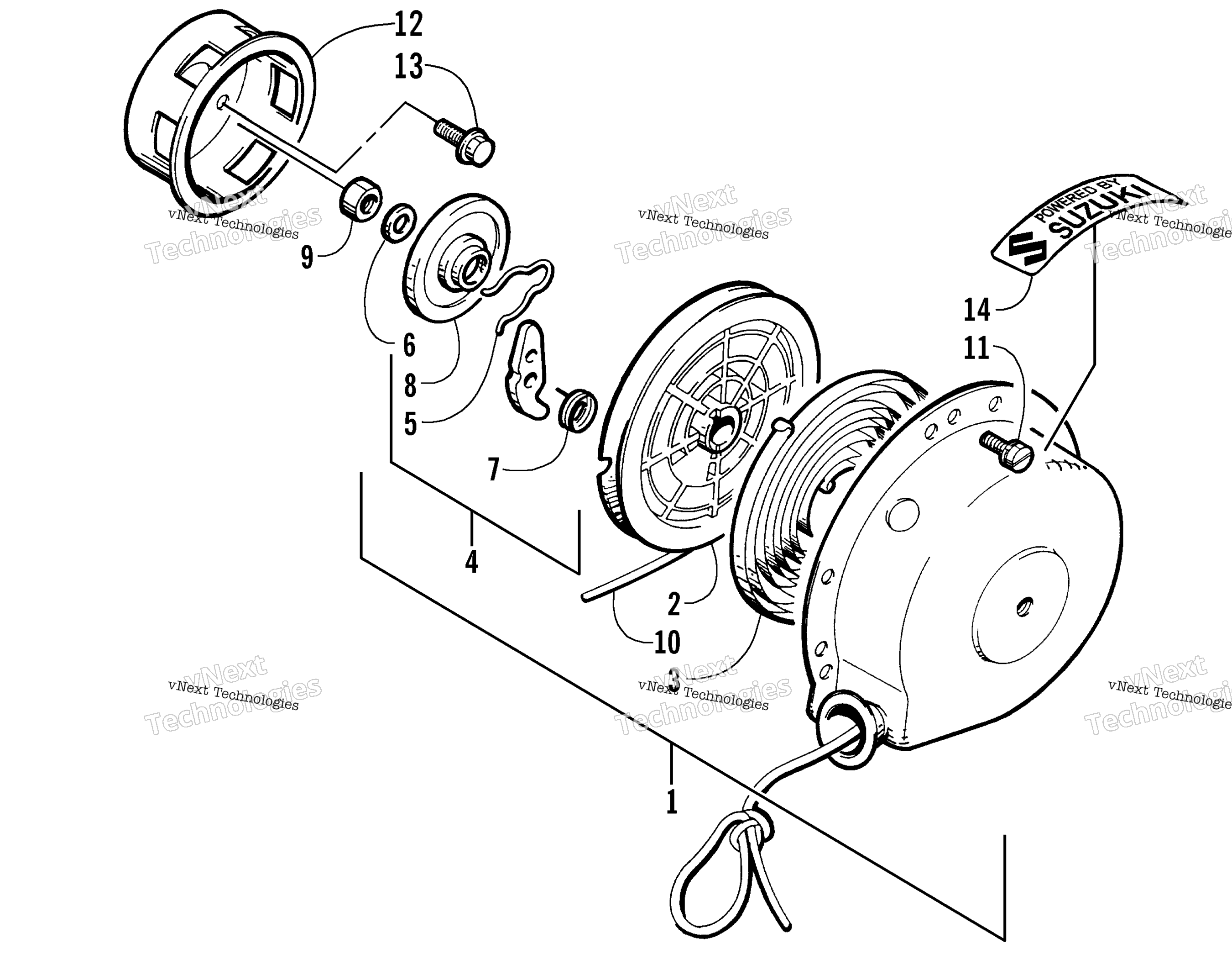 Ручной стартер STARTER
