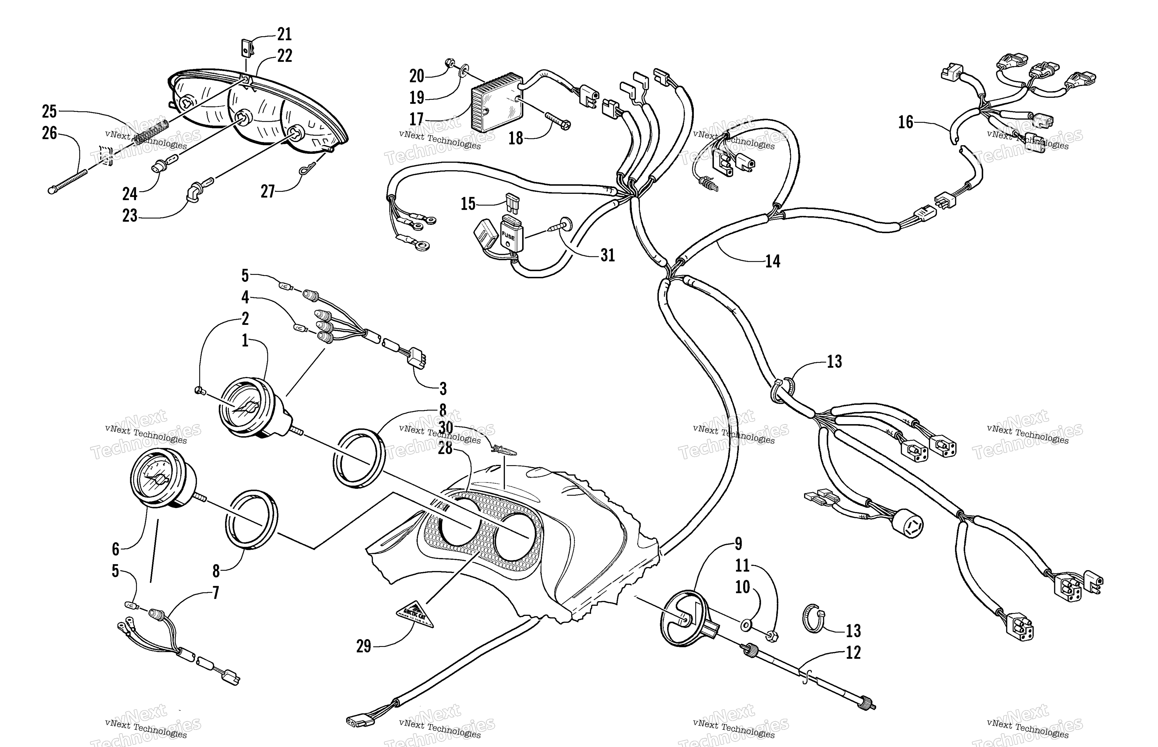 Instruments и Wiring Assemblies (Esr)