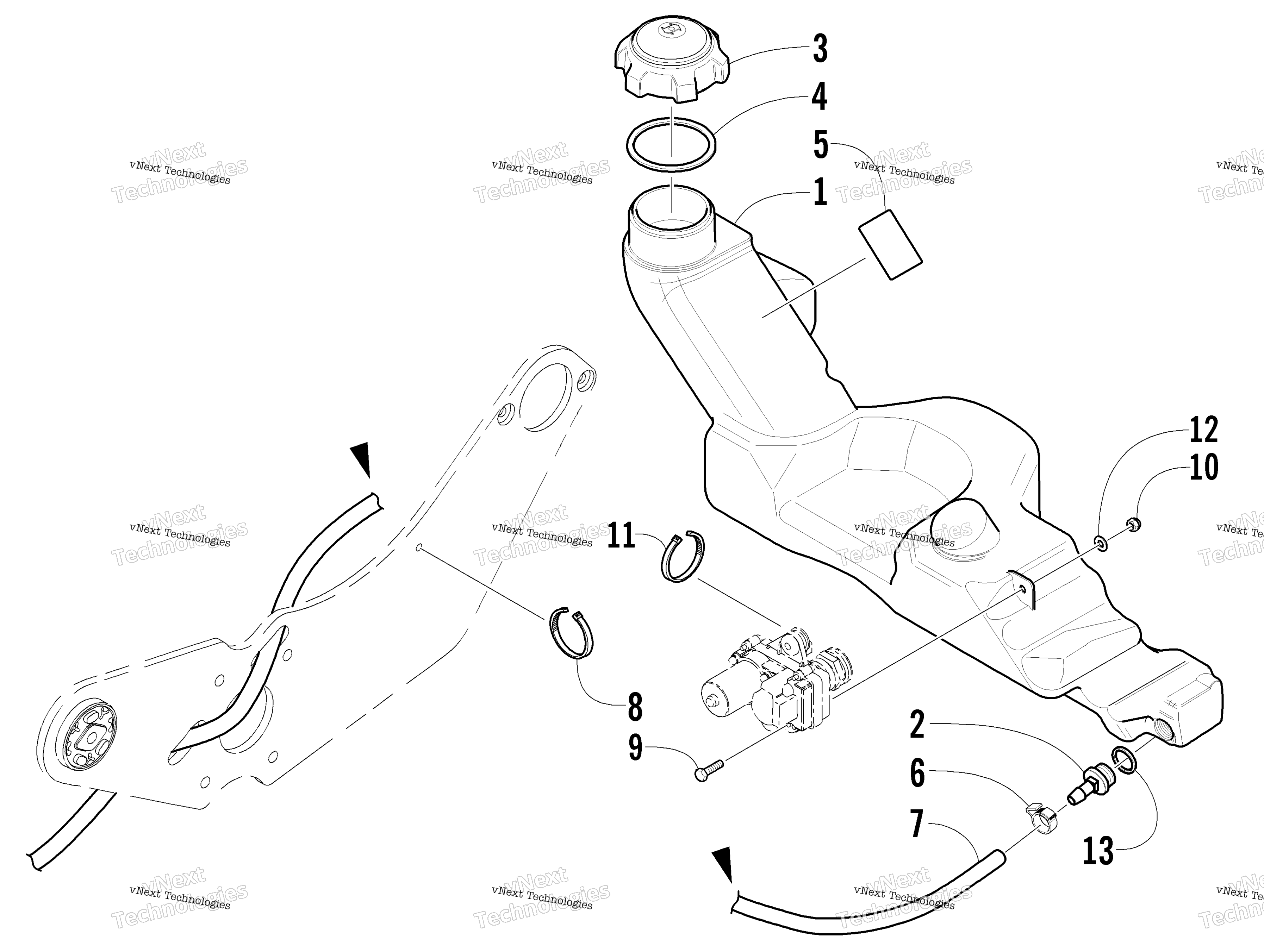 масляный Tank Assembly
