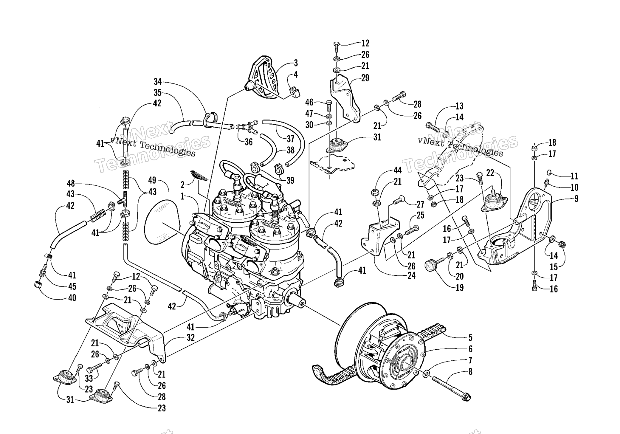 Двигатель And Related Parts