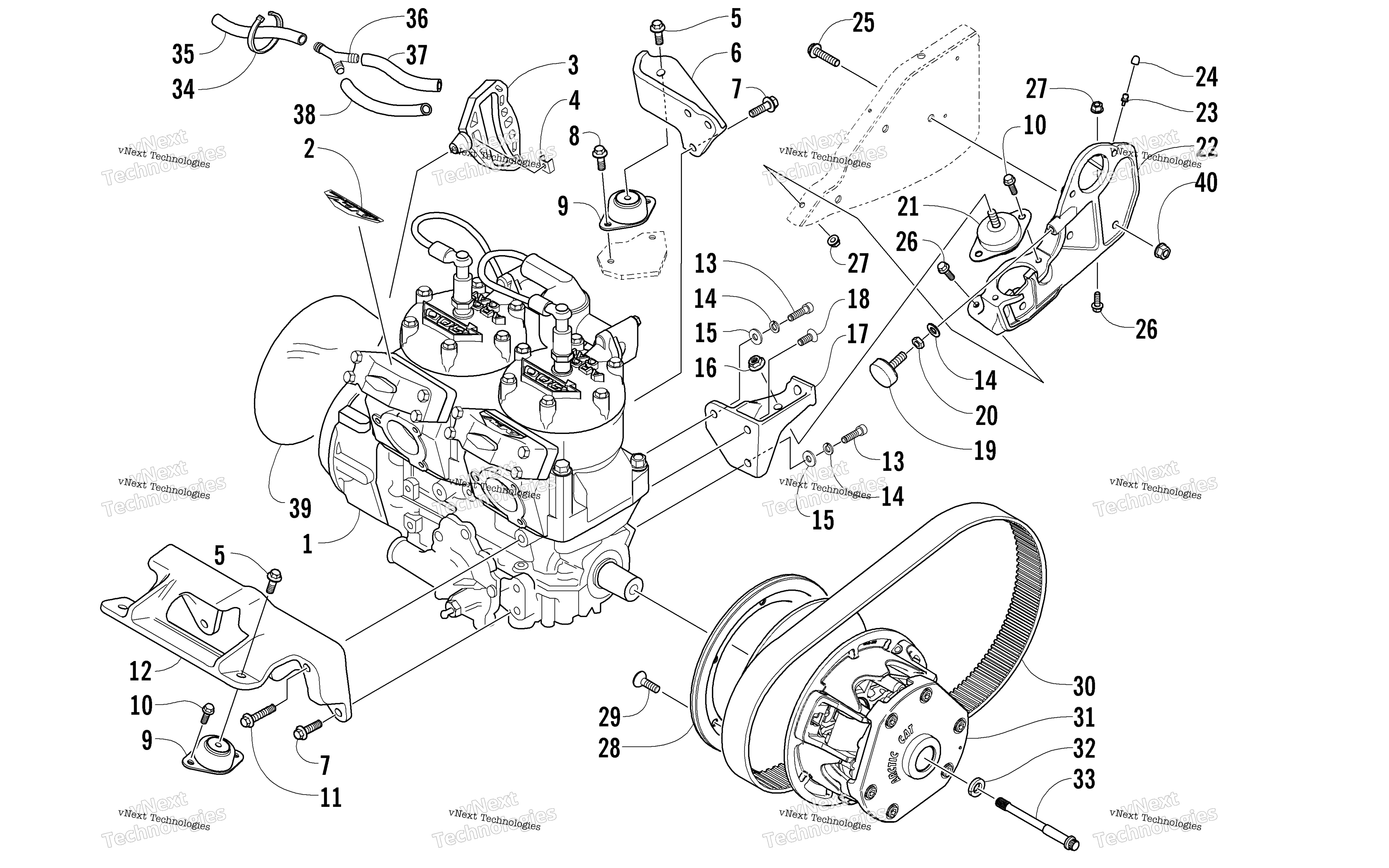 Двигатель And Related Parts