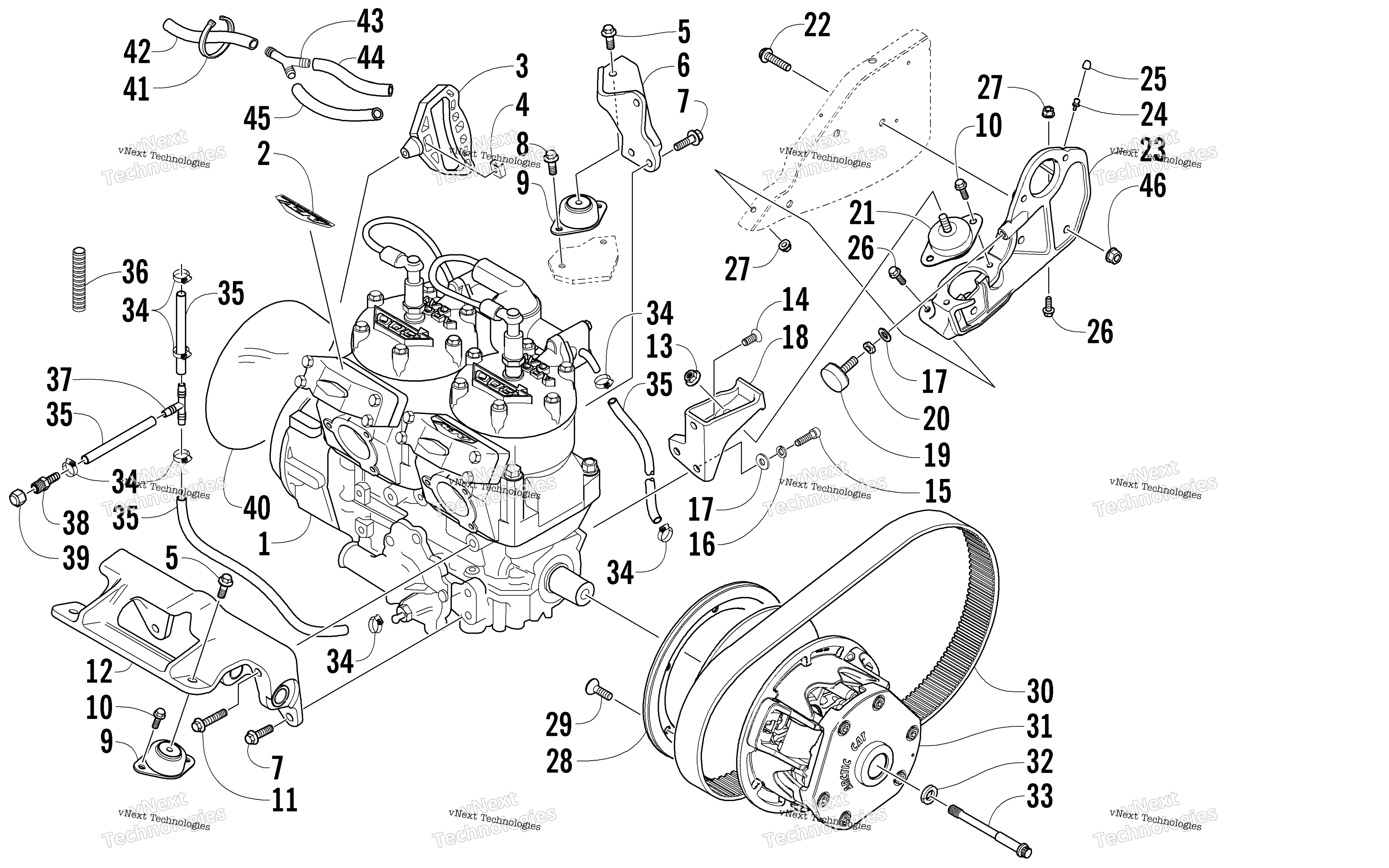 Двигатель And Related Parts