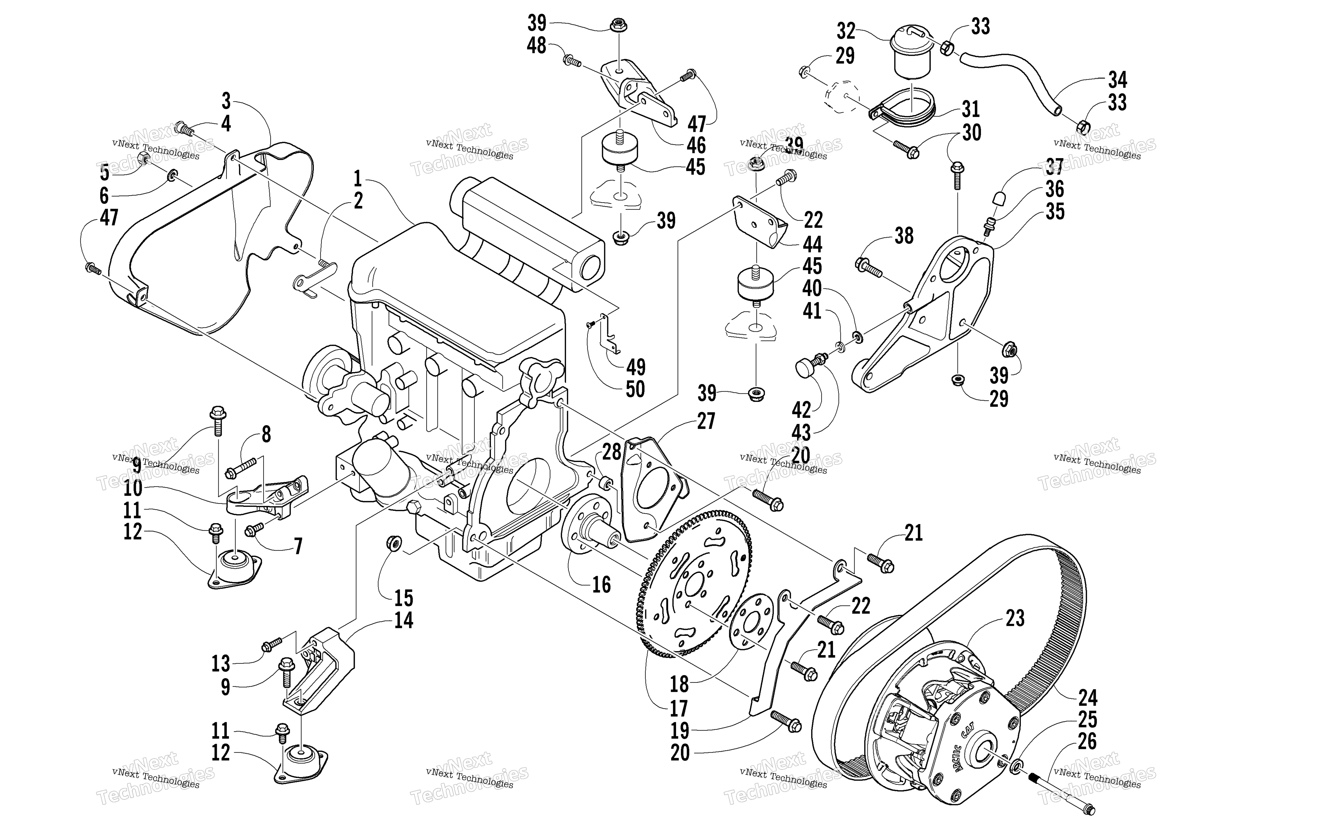 Двигатель And Related Parts