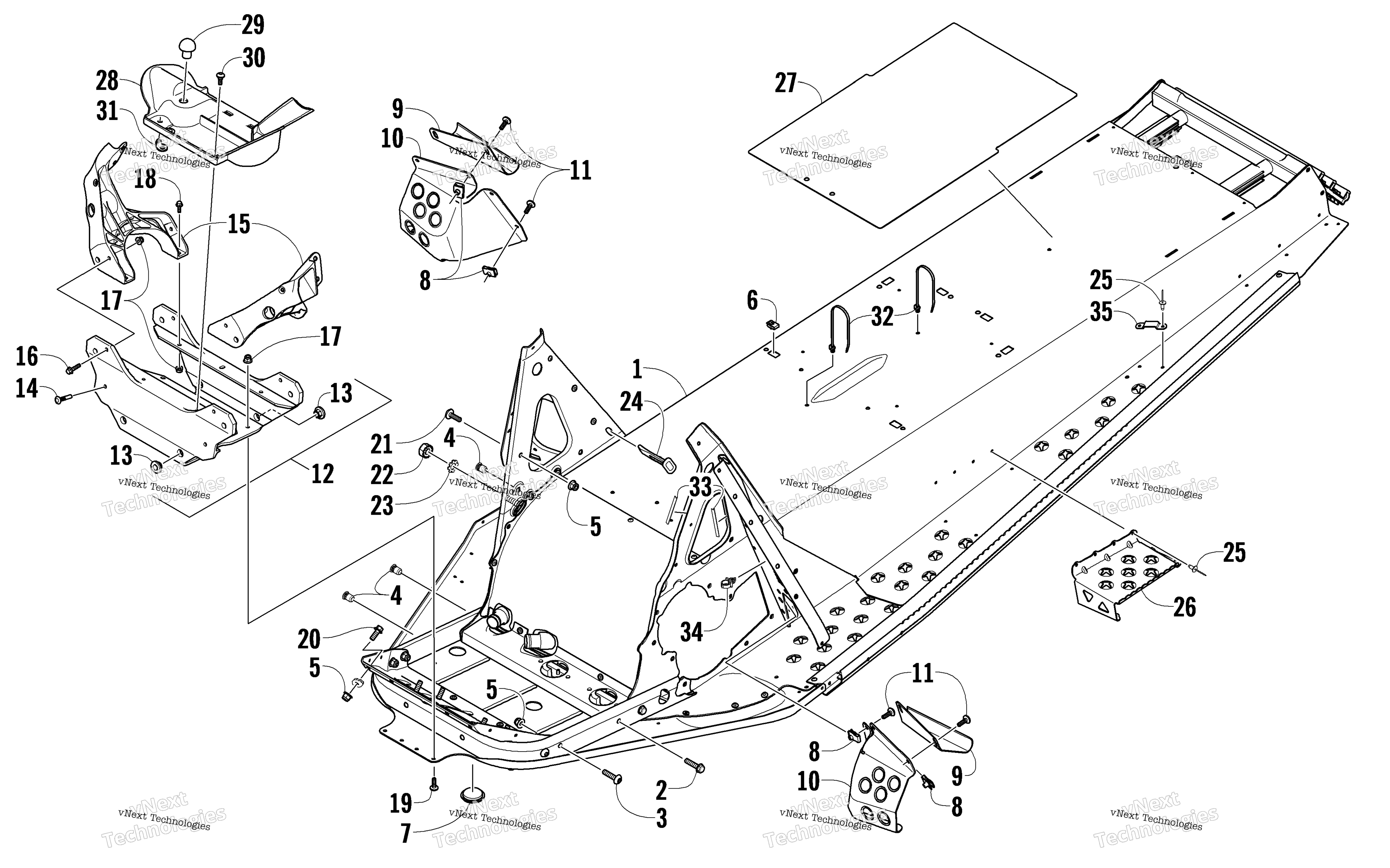 Шасси Assembly