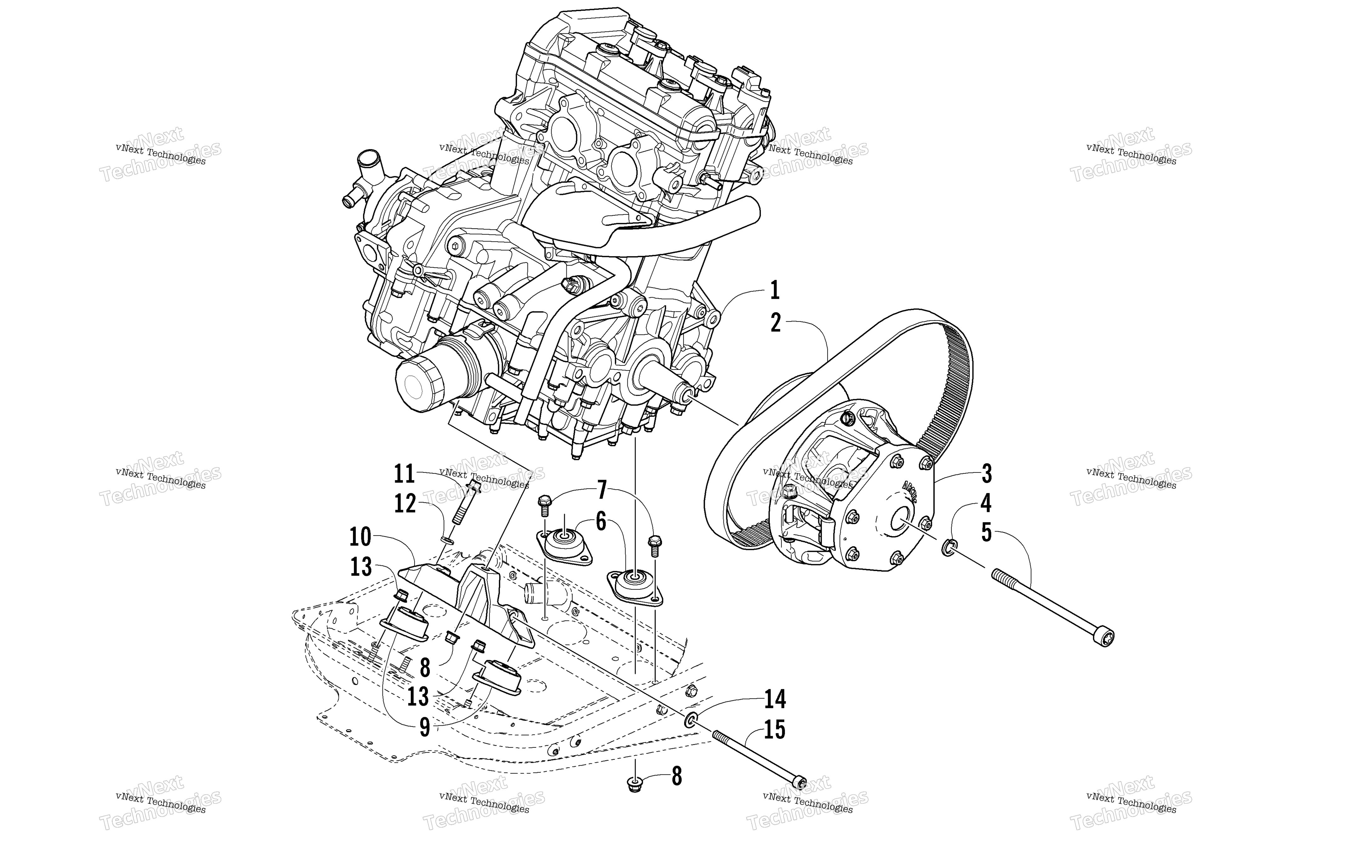 Двигатель And Related Parts