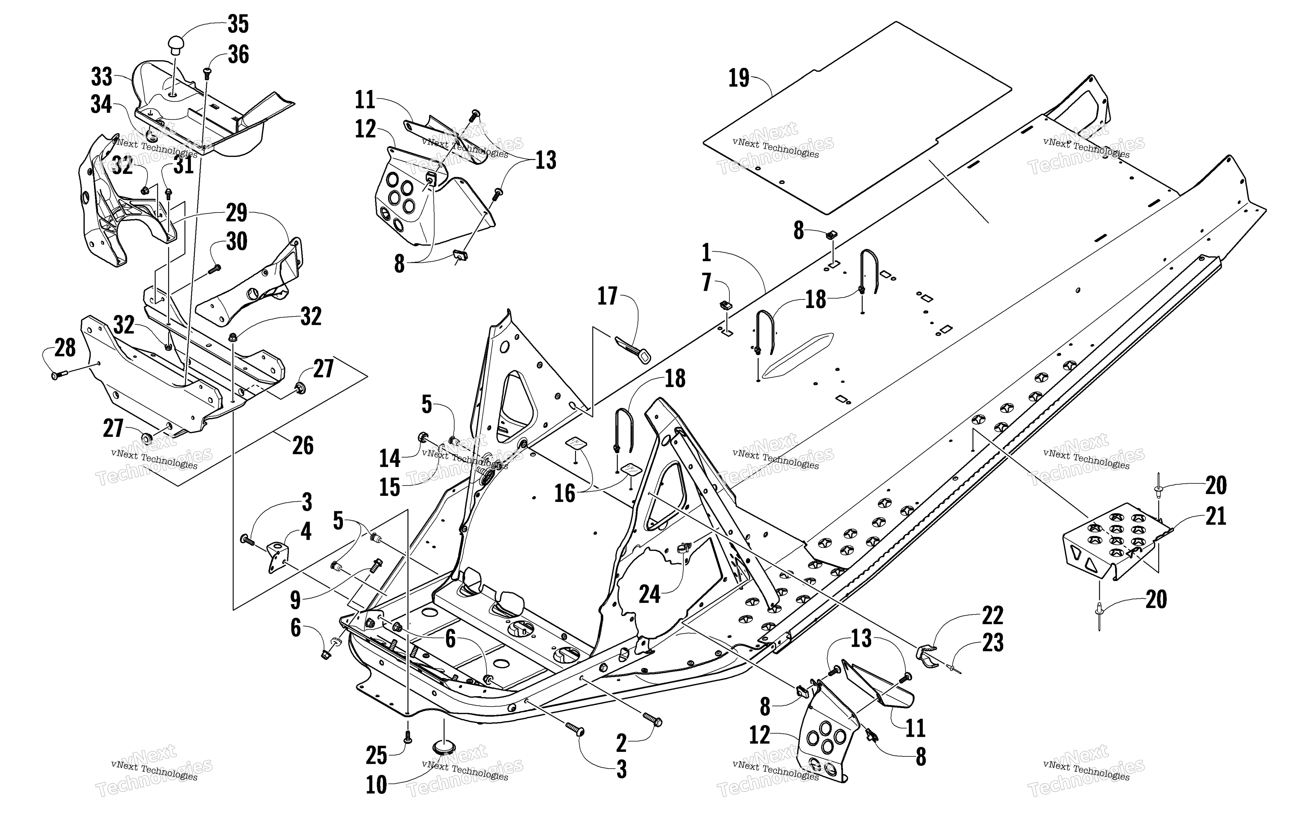 Шасси Assembly