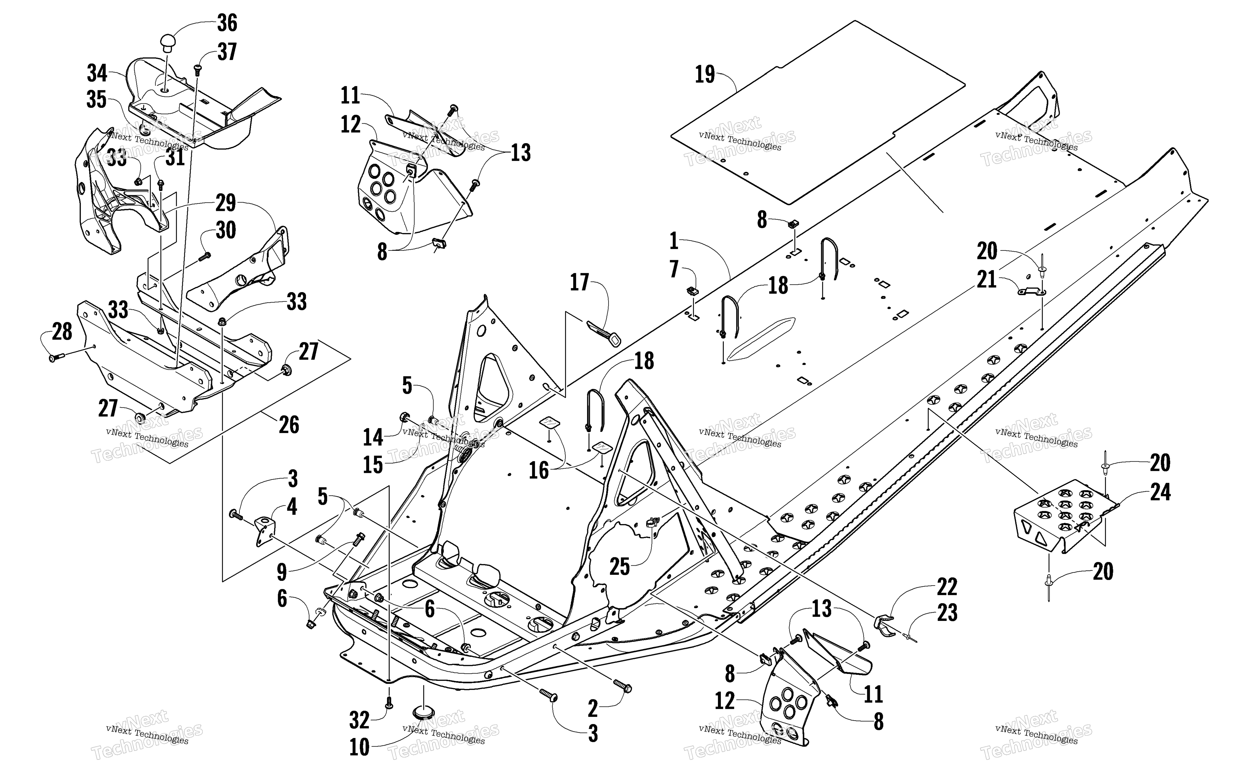 Шасси Assembly