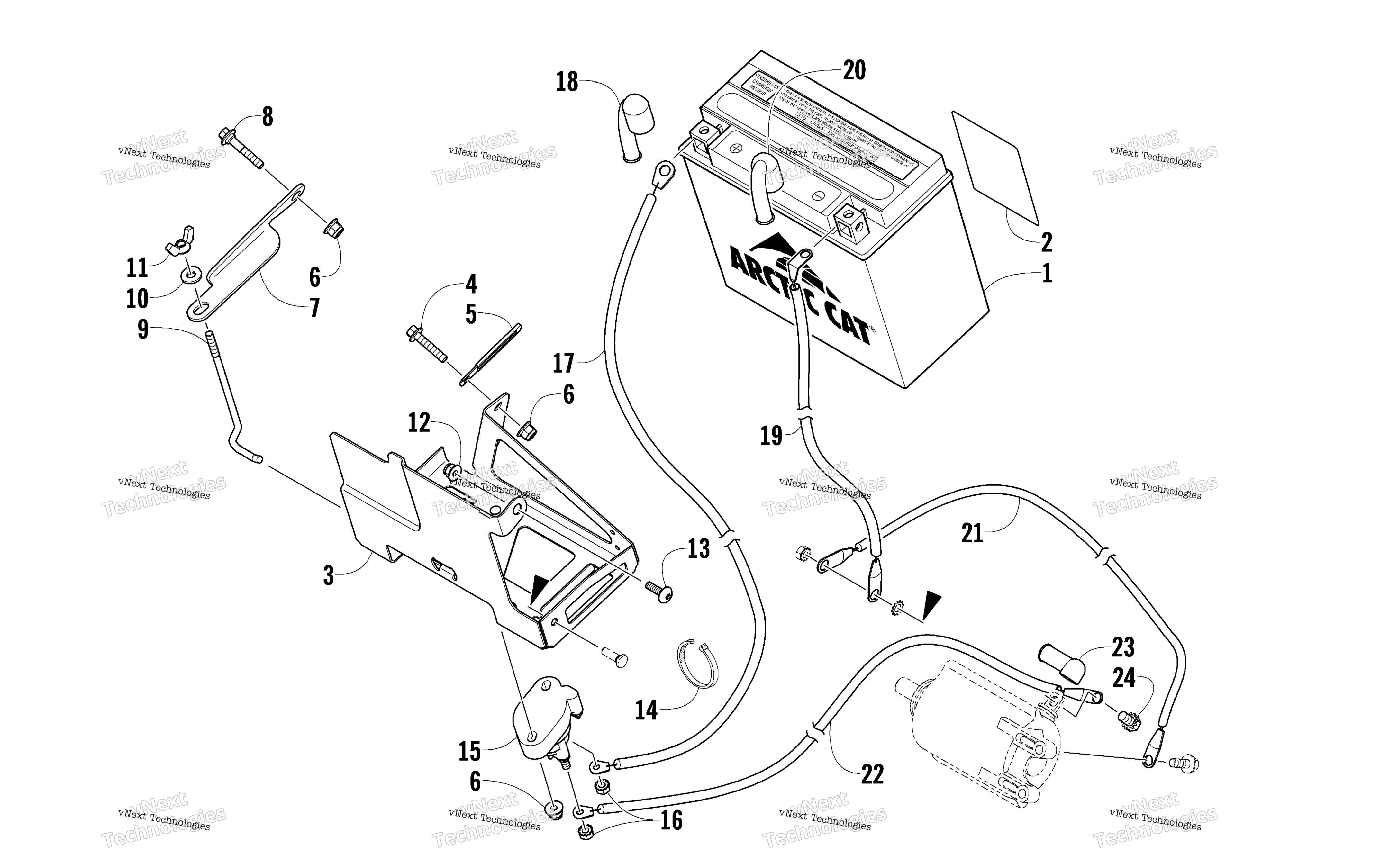 Аккумулятор And Tray Assembly
