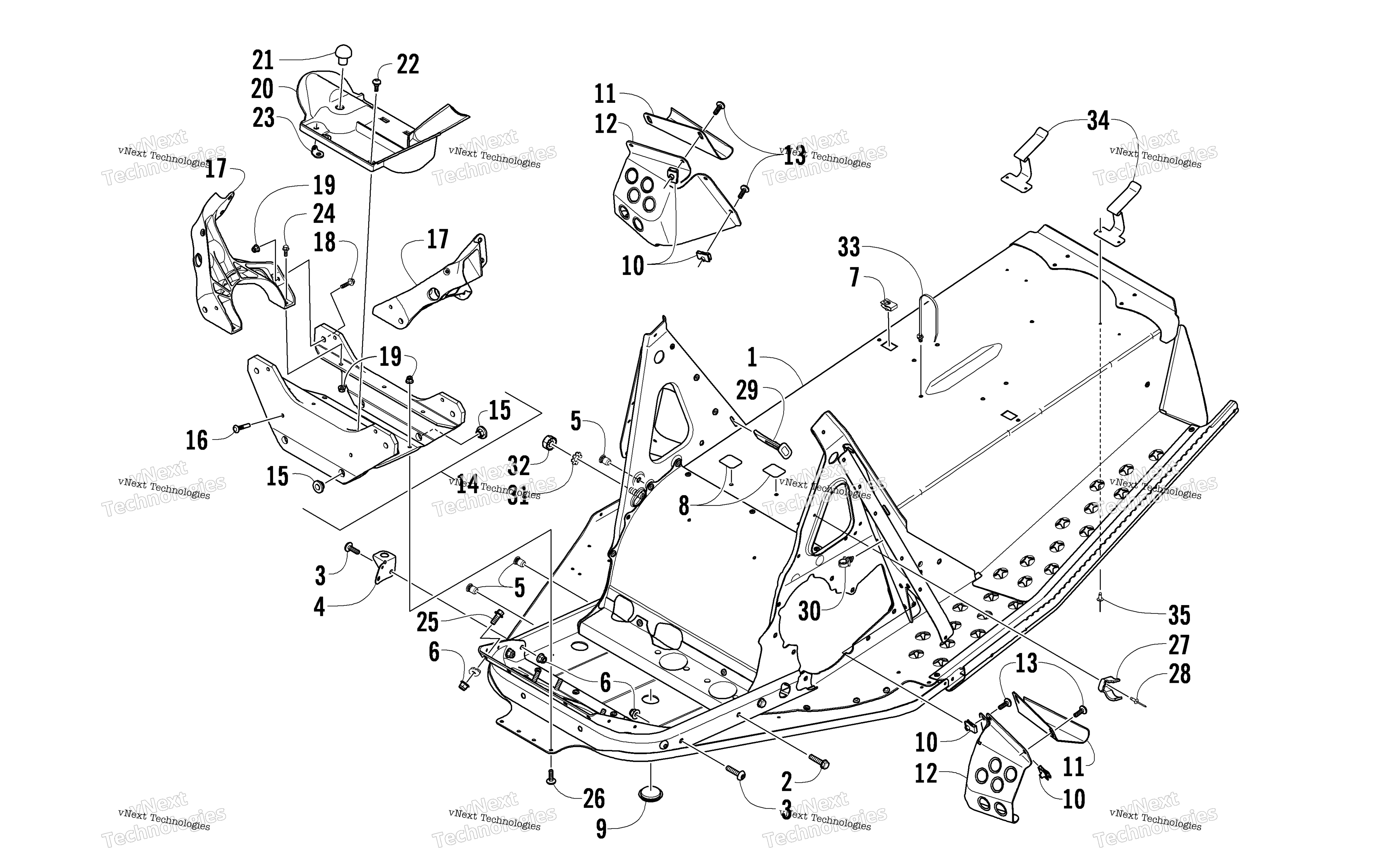 Шасси Assembly