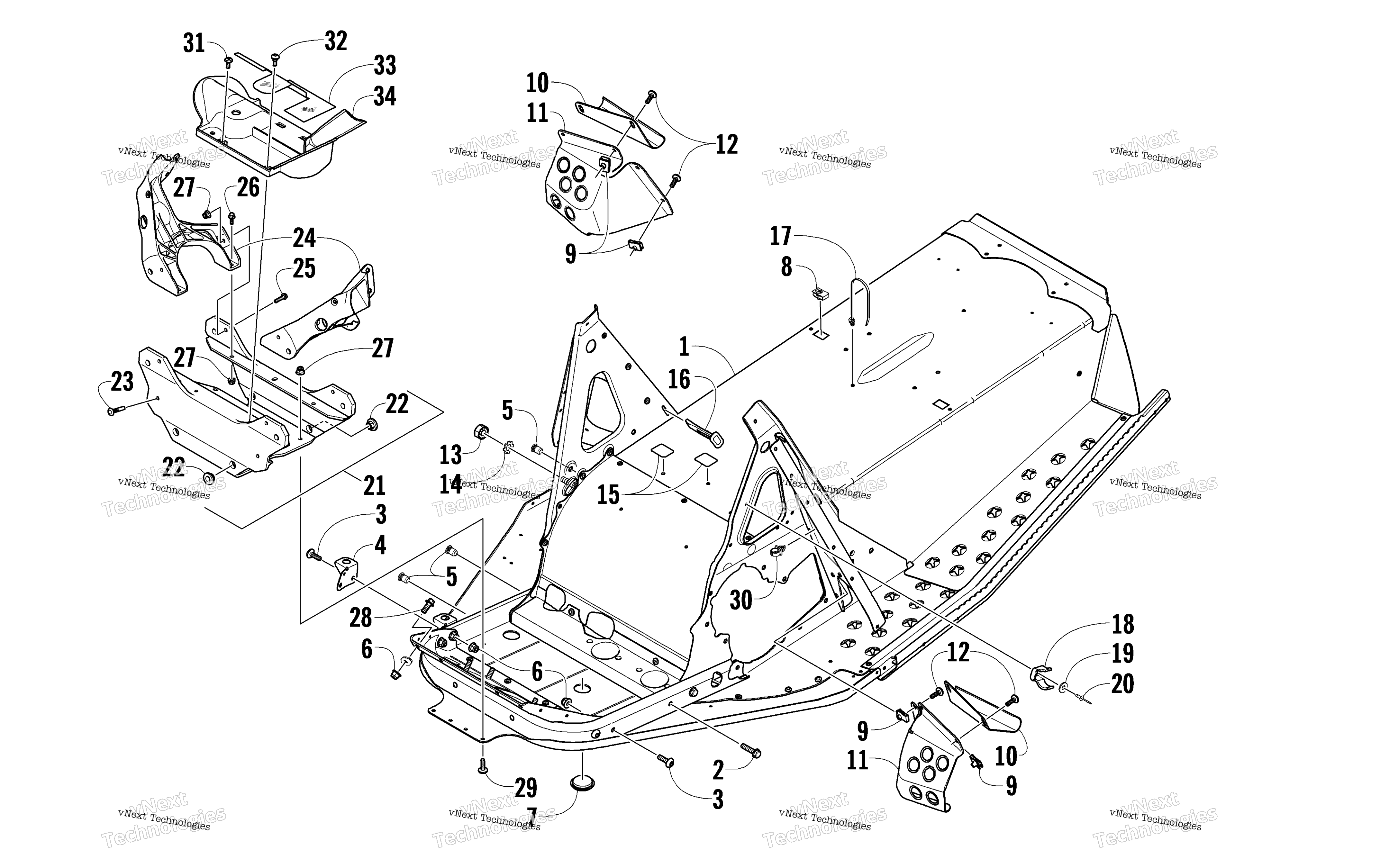 Шасси Assembly