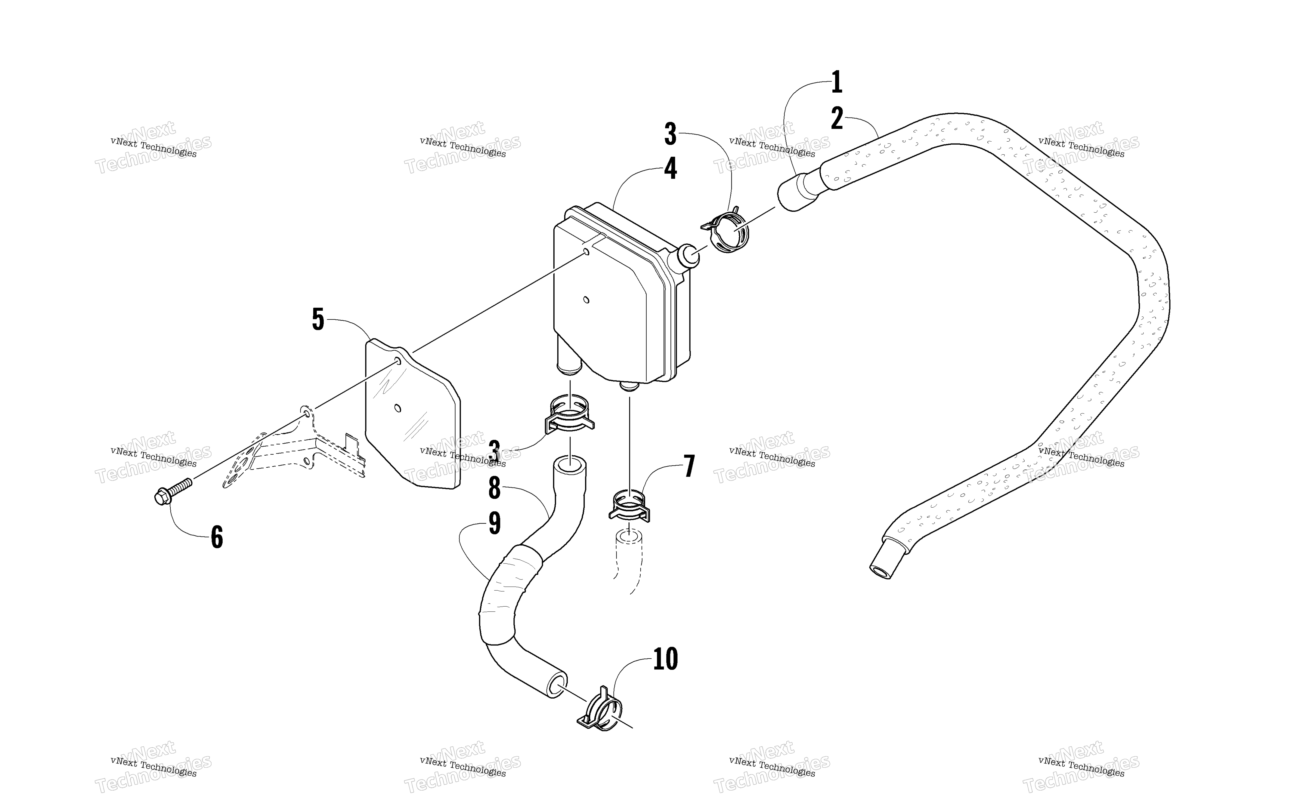 масляный Separator узел