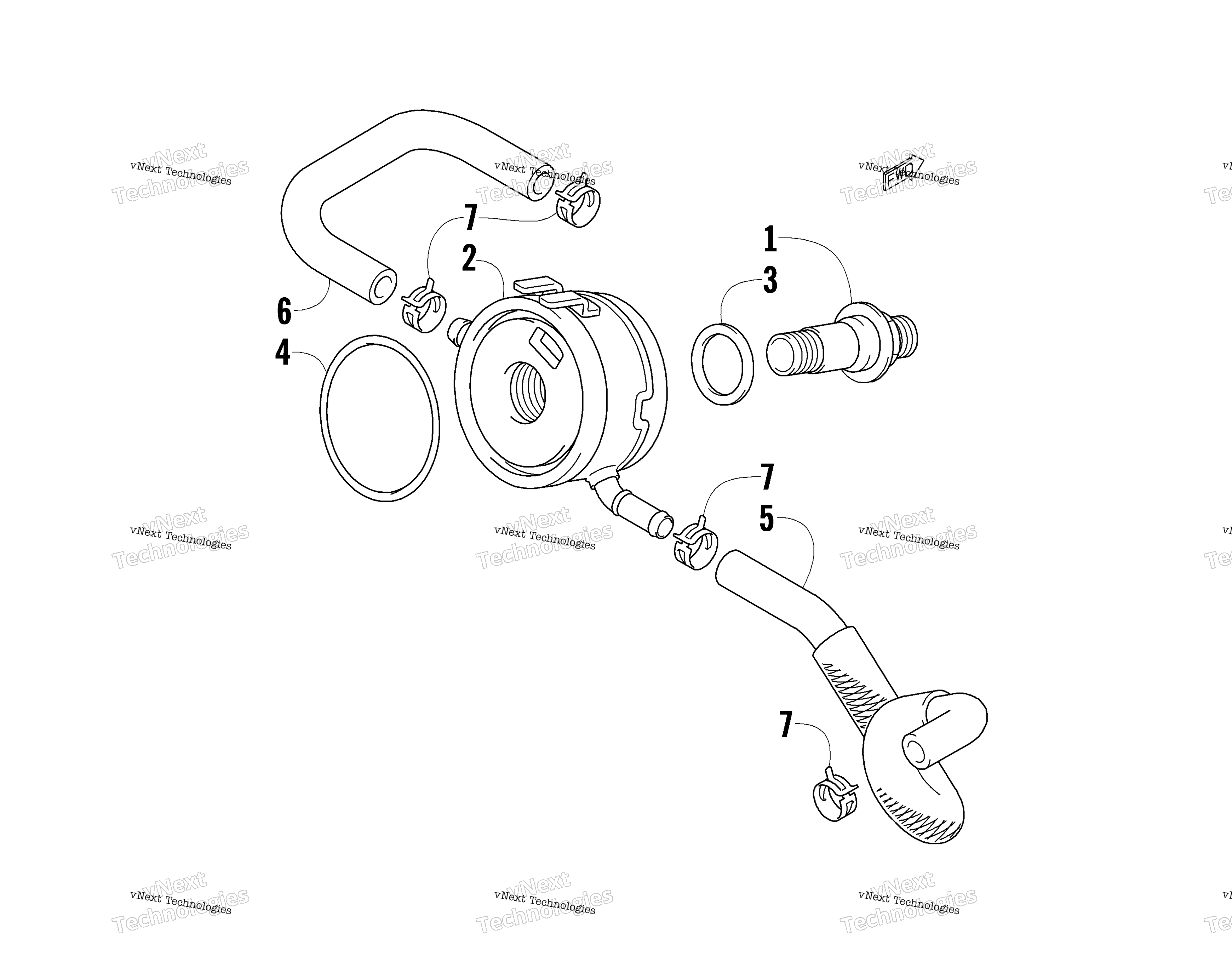 масляный Cooler Assembly